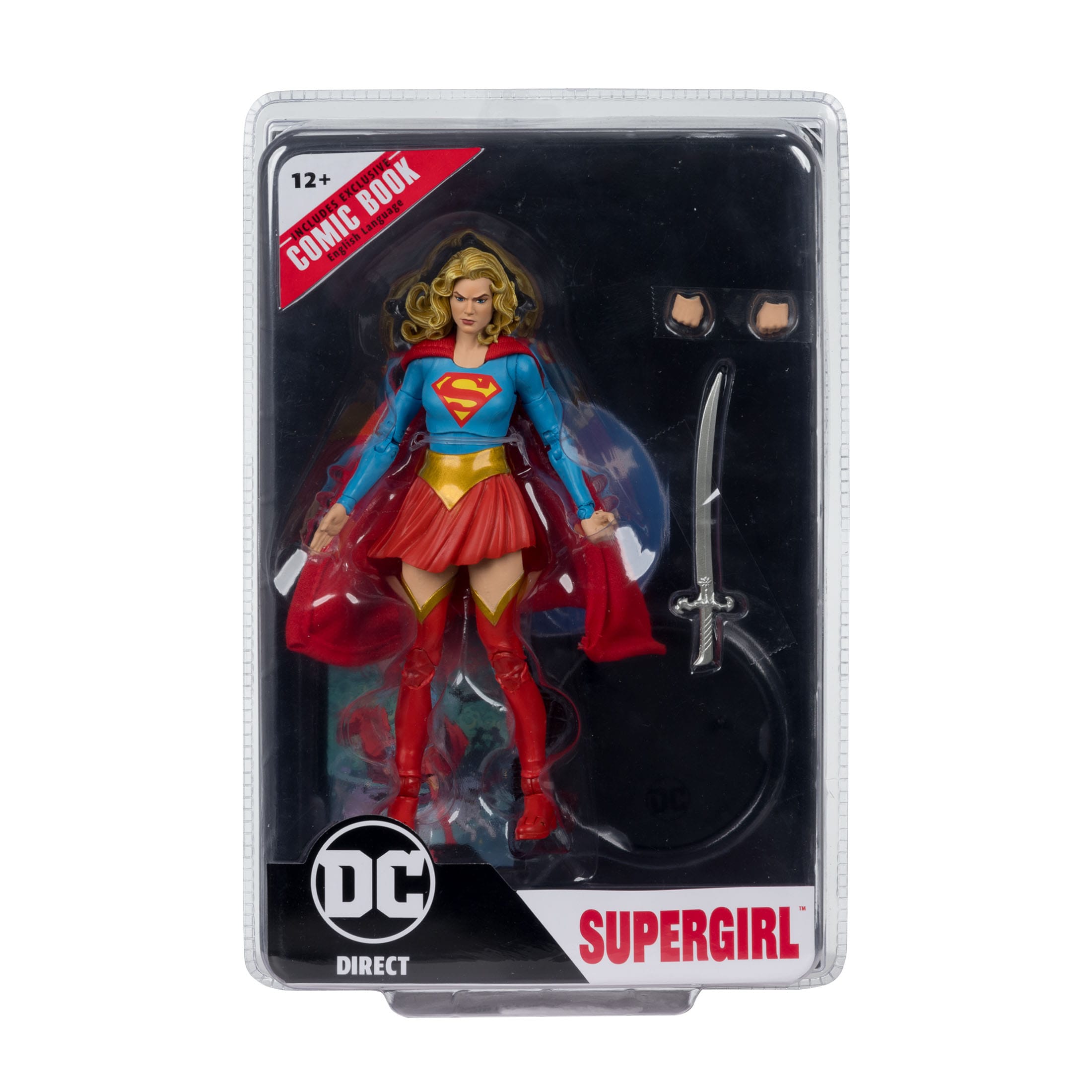 DC Page Punchers: Superman, Supergirl, Starman, Damage (Wave 8) Actionfigur & Comic - 7 inch - 4er-Set-Actionfiguren-McFarlane Toys-Mighty Underground
