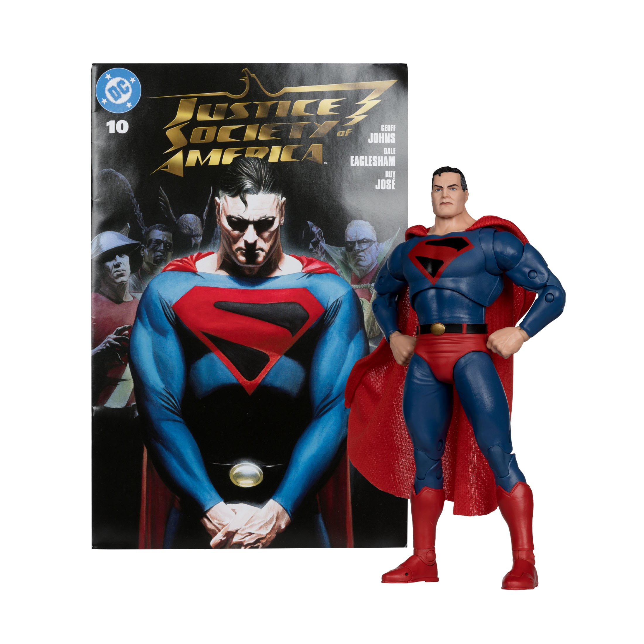 DC Page Punchers: Superman, Supergirl, Starman, Damage (Wave 8) Actionfigur & Comic - 7 inch - 4er-Set-Actionfiguren-McFarlane Toys-Mighty Underground