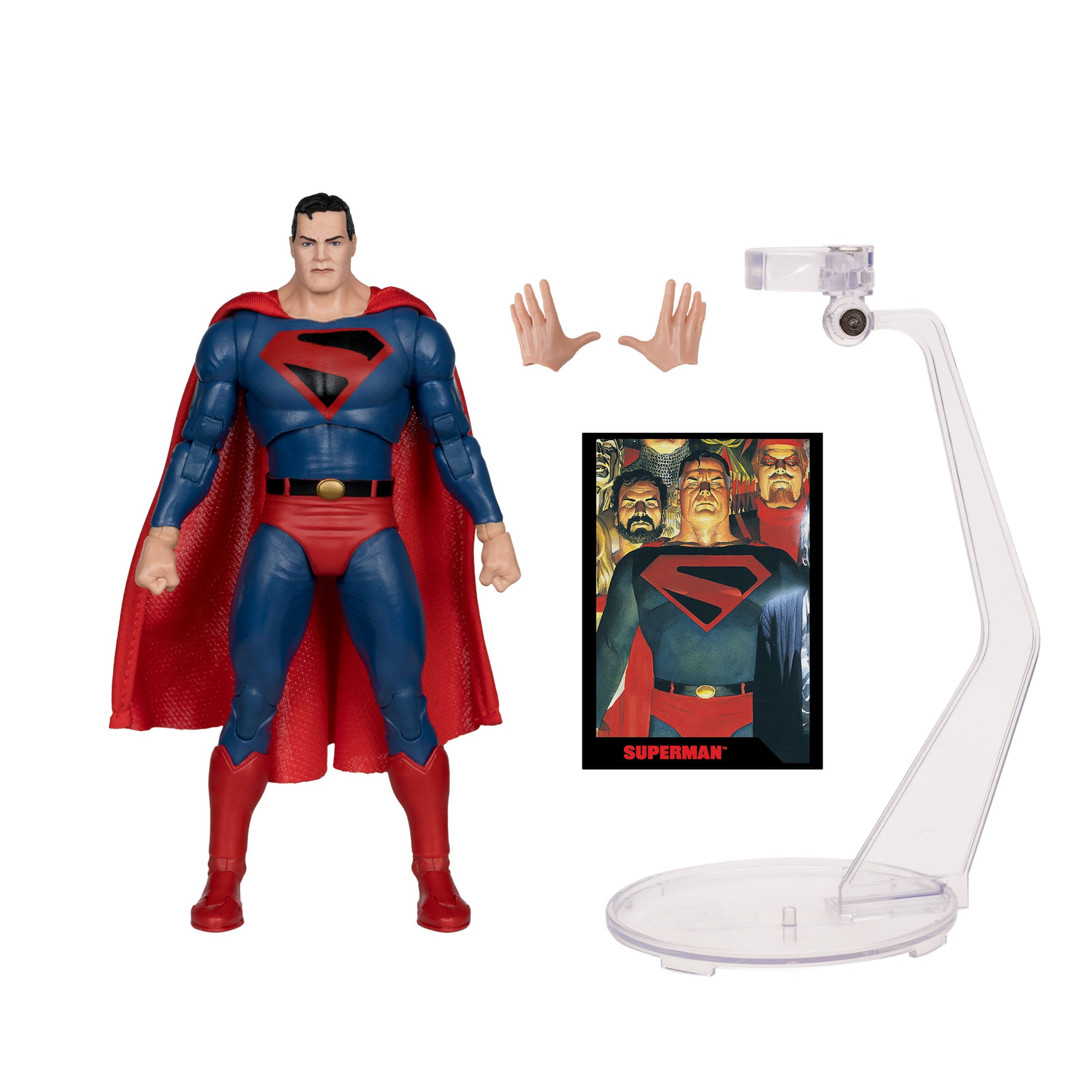 DC Page Punchers: Superman, Supergirl, Starman, Damage (Wave 8) Actionfigur & Comic - 7 inch - 4er-Set-Actionfiguren-McFarlane Toys-Mighty Underground