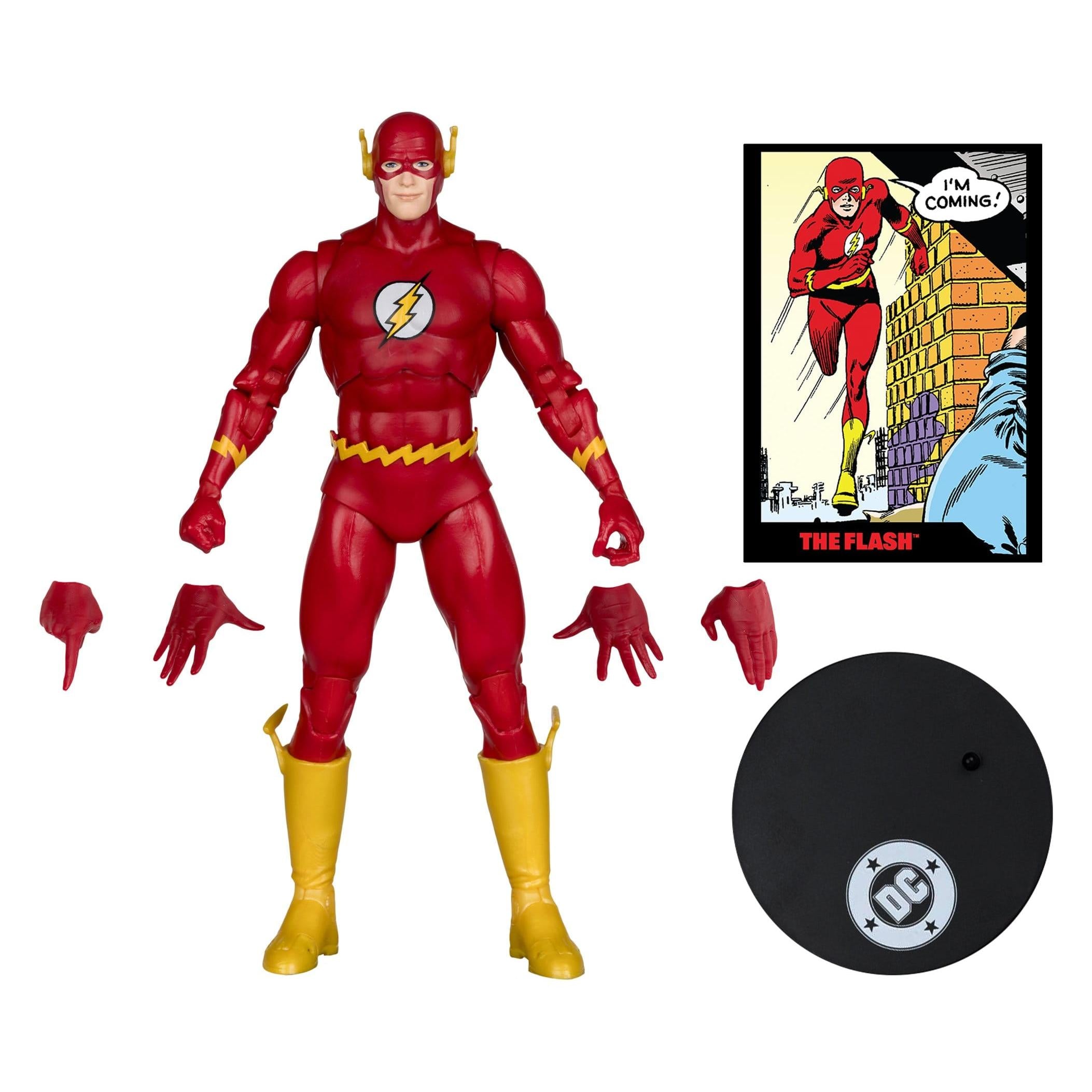 DC Page Punchers: The Flash Barry Allen (The Flash #123) Actionfigur & Comic - 7 inch-Actionfiguren-McFarlane Toys-Mighty Underground