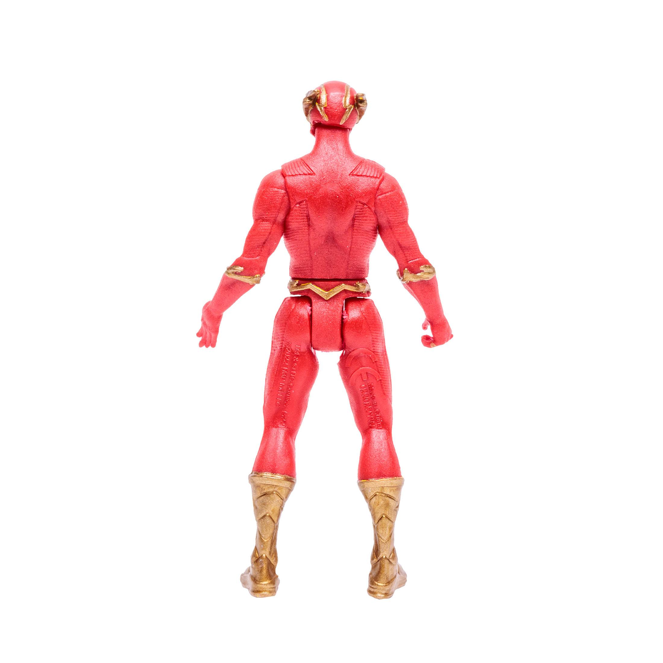 DC Page Punchers: The Flash (Flashpoint, Metallic Cover Variant SDCC) - Actionfigur & Comic - 8 cm-Actionfiguren-McFarlane Toys-Mighty Underground