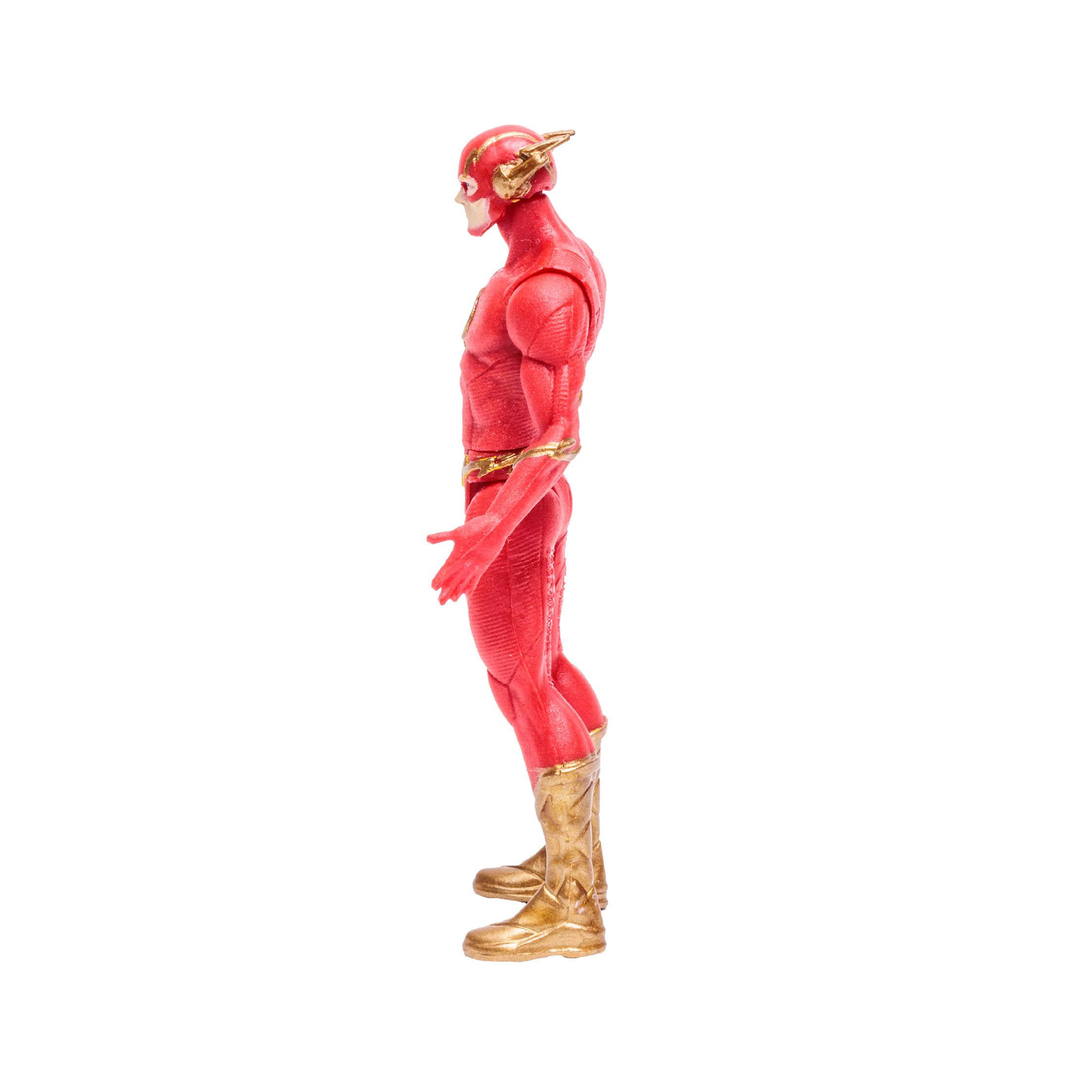 DC Page Punchers: The Flash (Flashpoint, Metallic Cover Variant SDCC) - Actionfigur & Comic - 8 cm-Actionfiguren-McFarlane Toys-Mighty Underground