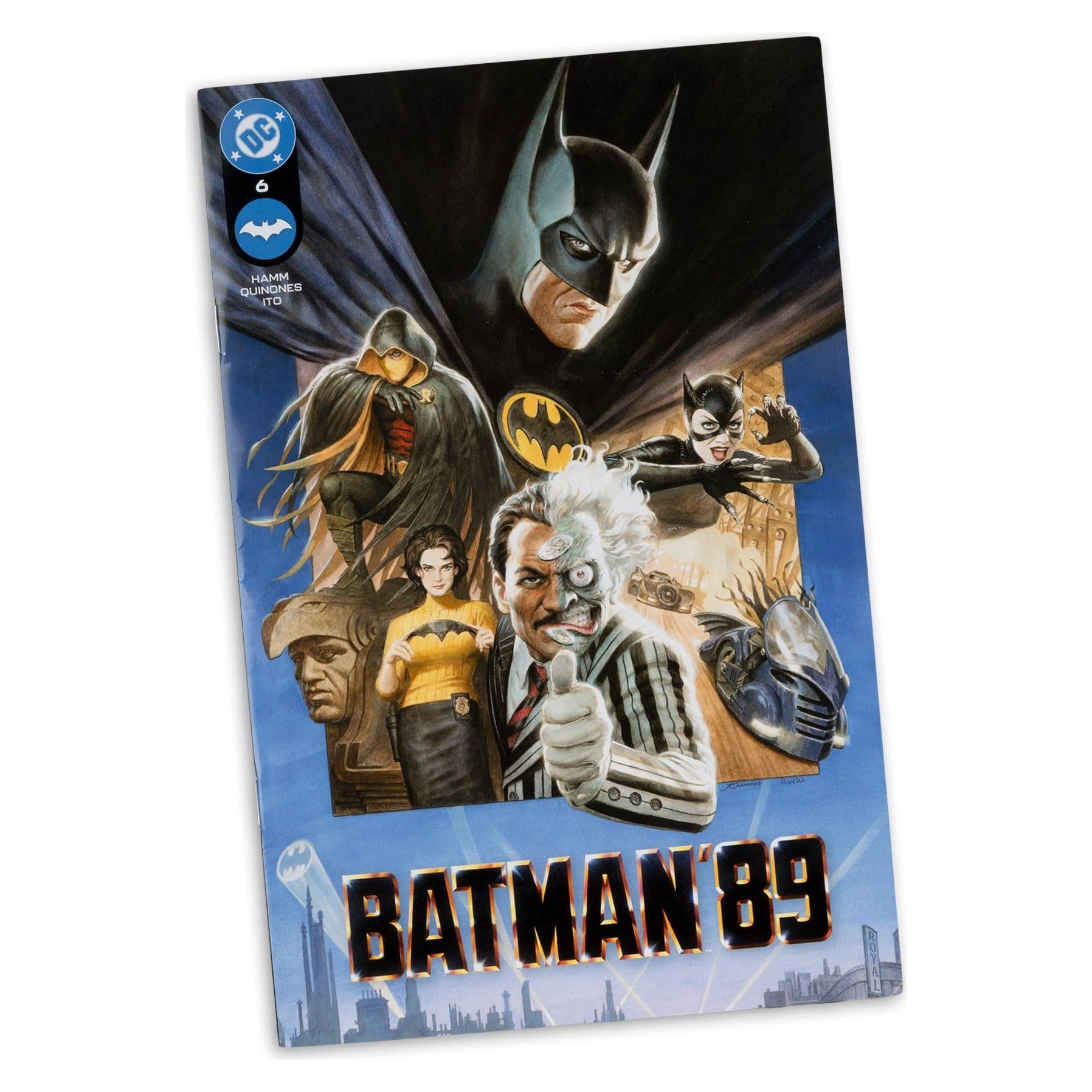 DC Page Punchers: Two-Face (Batman 89 Comic) Actionfigur & Comic - 7 inch-Actionfiguren-McFarlane Toys-Mighty Underground
