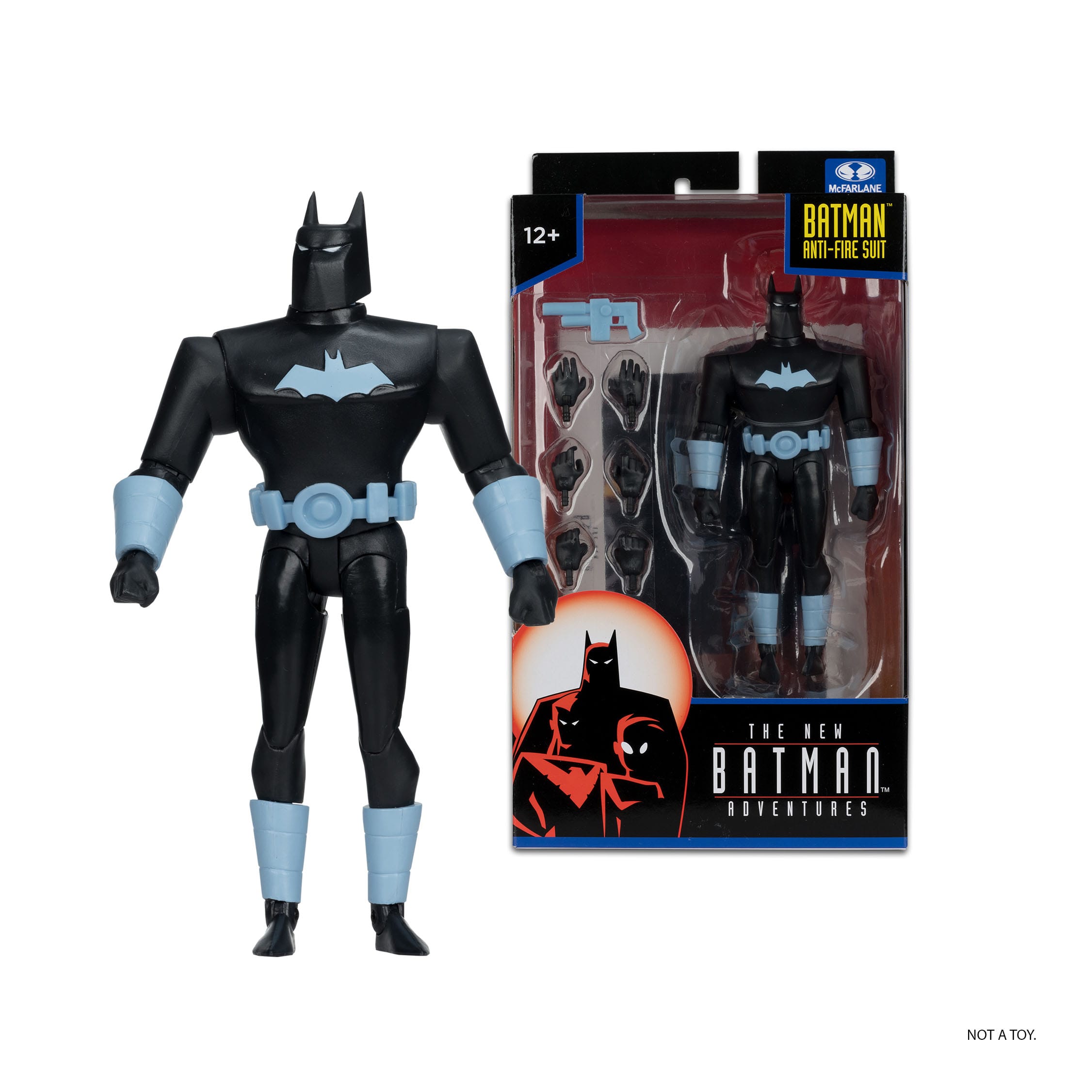 DC The New Batman Adventures: Batman (Anti-Fire Suit), Creeper, Firefly - Wave 3-Set-Actionfiguren-McFarlane Toys-Mighty Underground