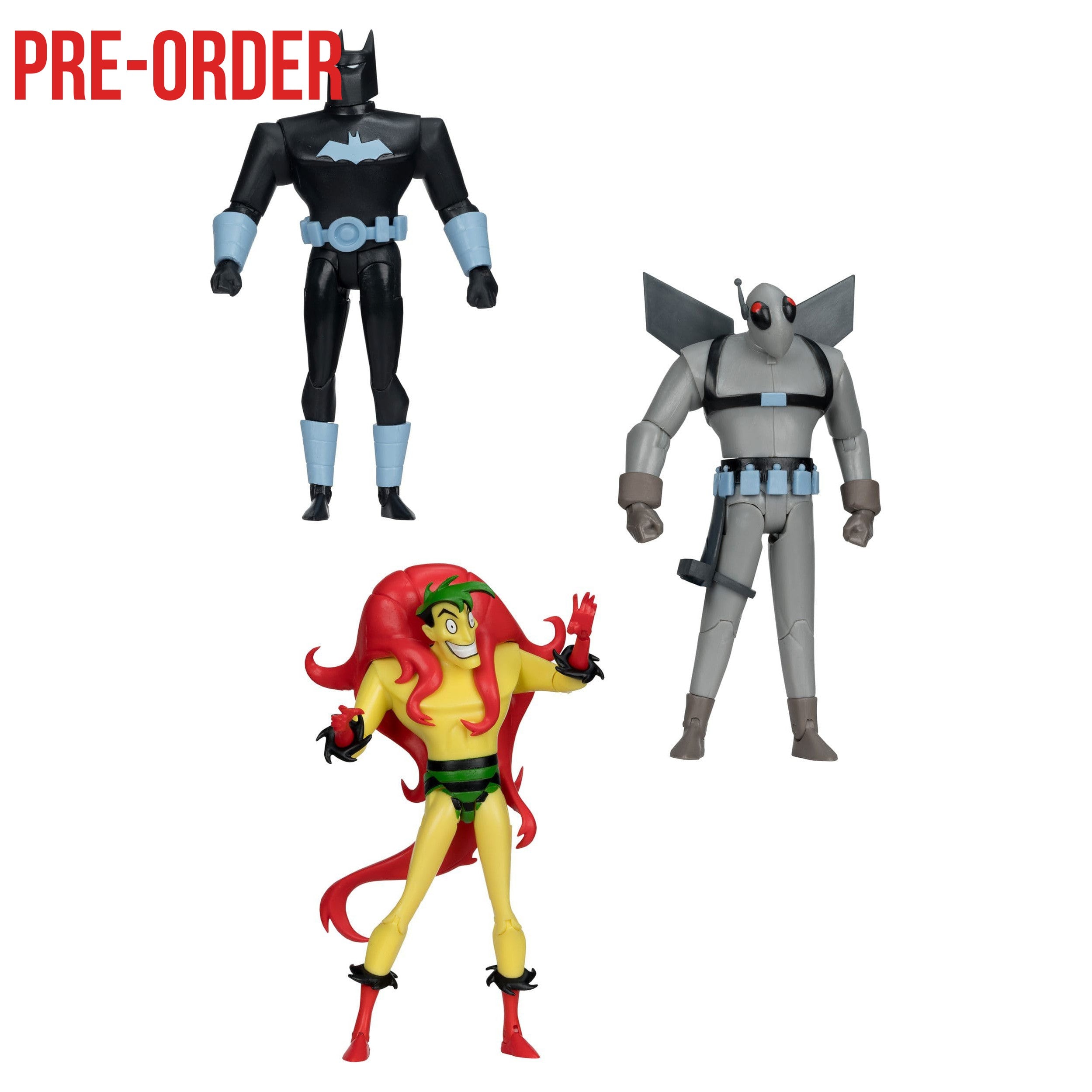 DC The New Batman Adventures: Batman (Anti-Fire Suit), Creeper, Firefly - Wave 3-Set-Actionfiguren-McFarlane Toys-Mighty Underground