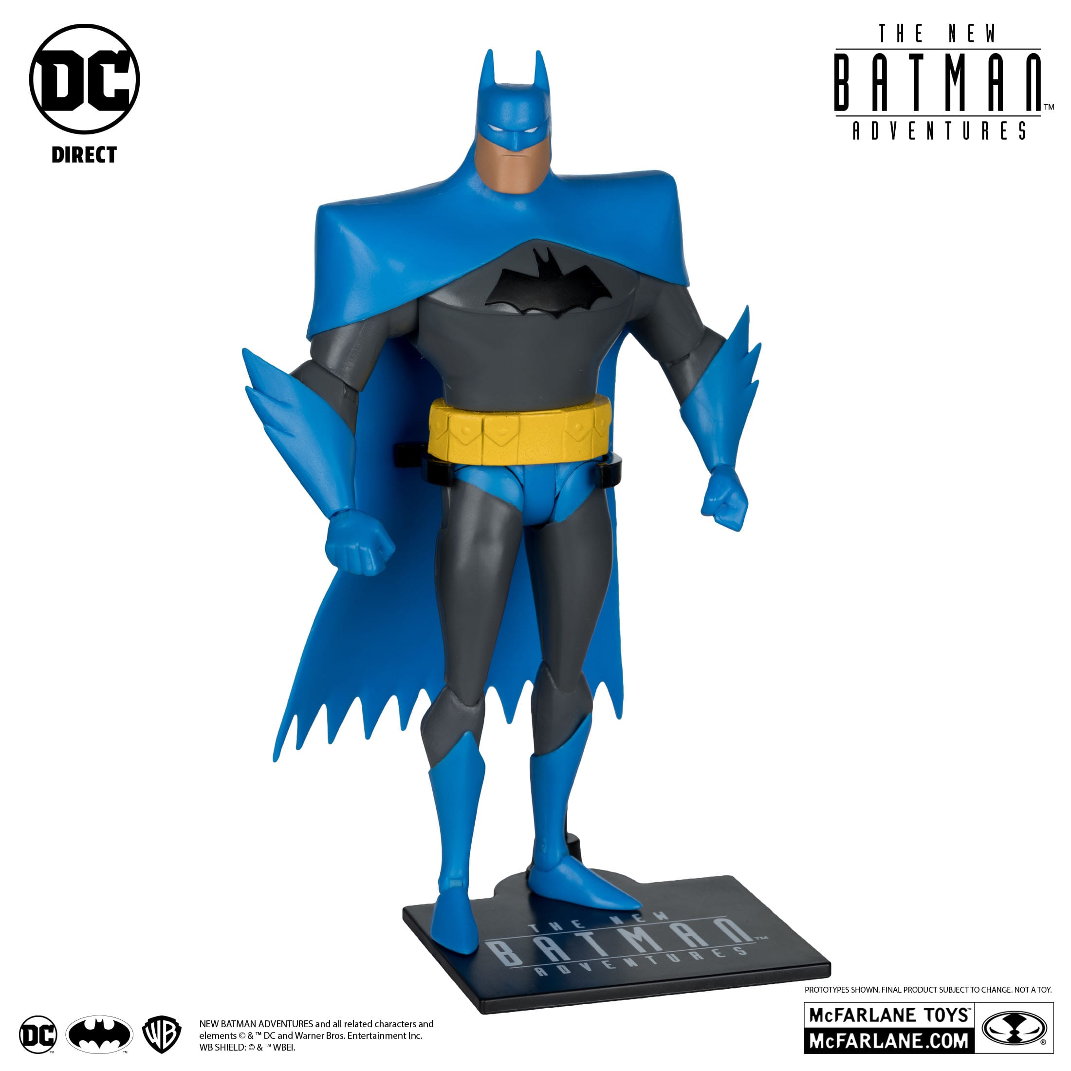 DC The New Batman Adventures: Batman (Blue/Grey), Scarecrow, The Riddler - Wave 4-Set-Actionfiguren-McFarlane Toys-Mighty Underground