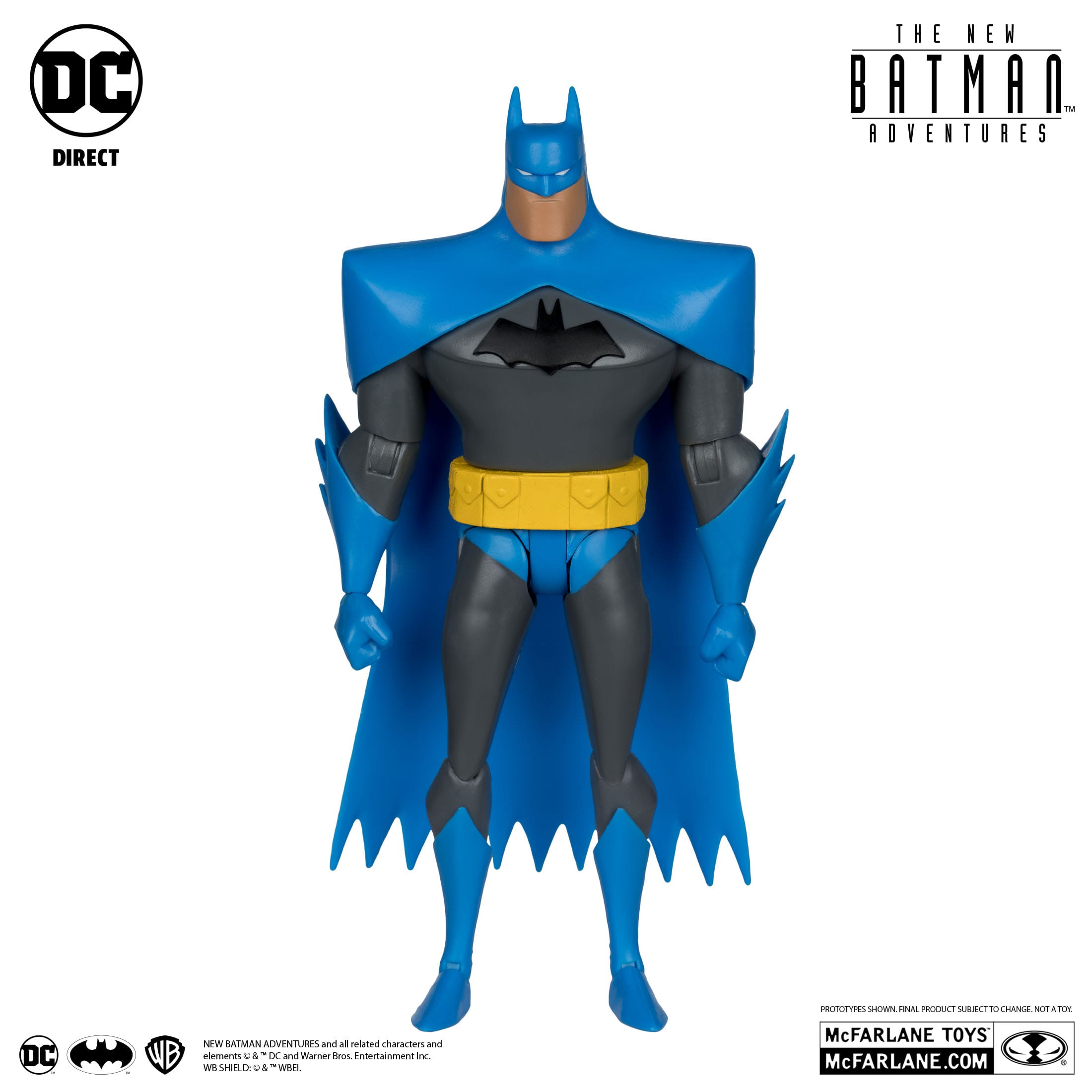 DC The New Batman Adventures: Batman (Blue/Grey), Scarecrow, The Riddler - Wave 4-Set-Actionfiguren-McFarlane Toys-Mighty Underground