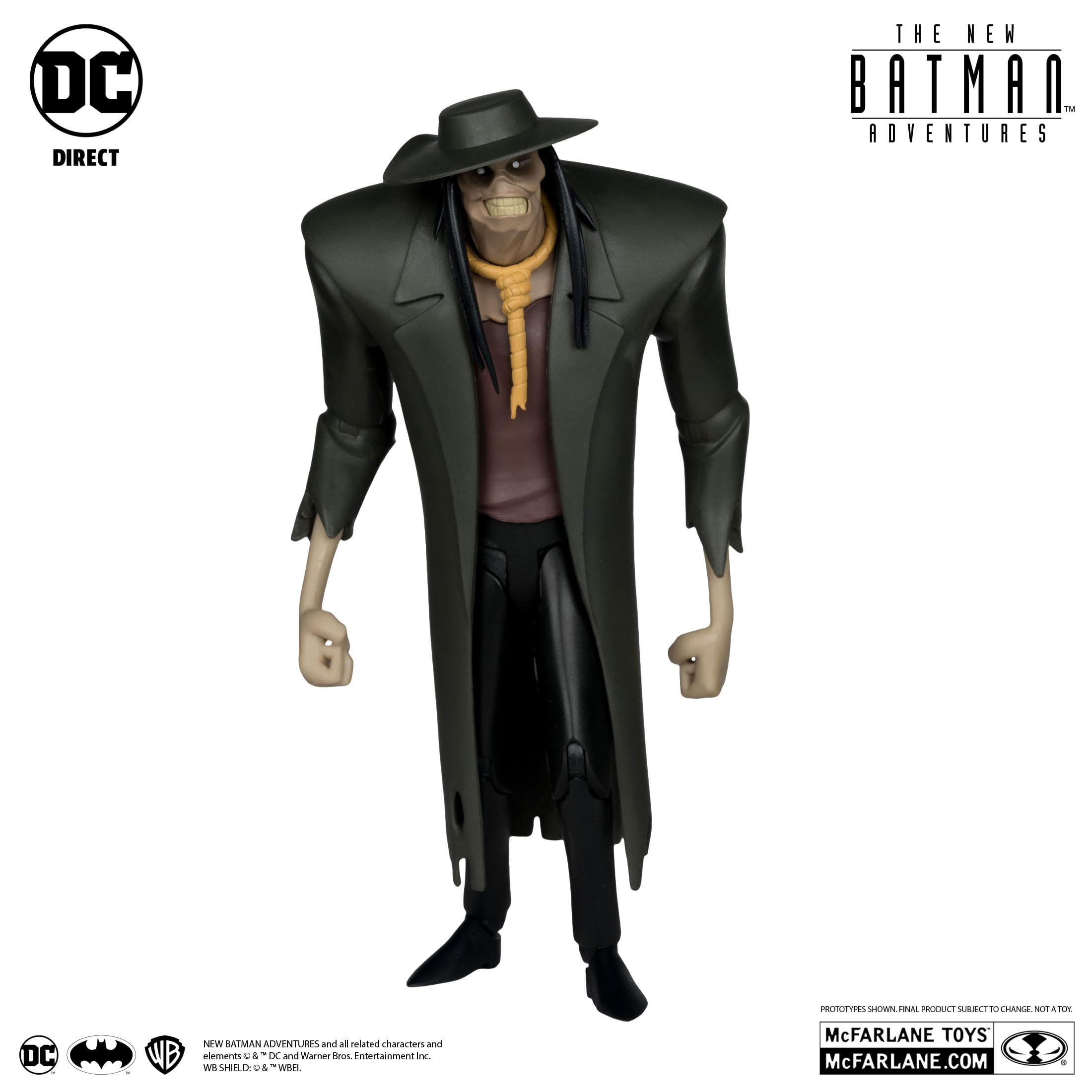 DC The New Batman Adventures: Batman (Blue/Grey), Scarecrow, The Riddler - Wave 4-Set-Actionfiguren-McFarlane Toys-Mighty Underground