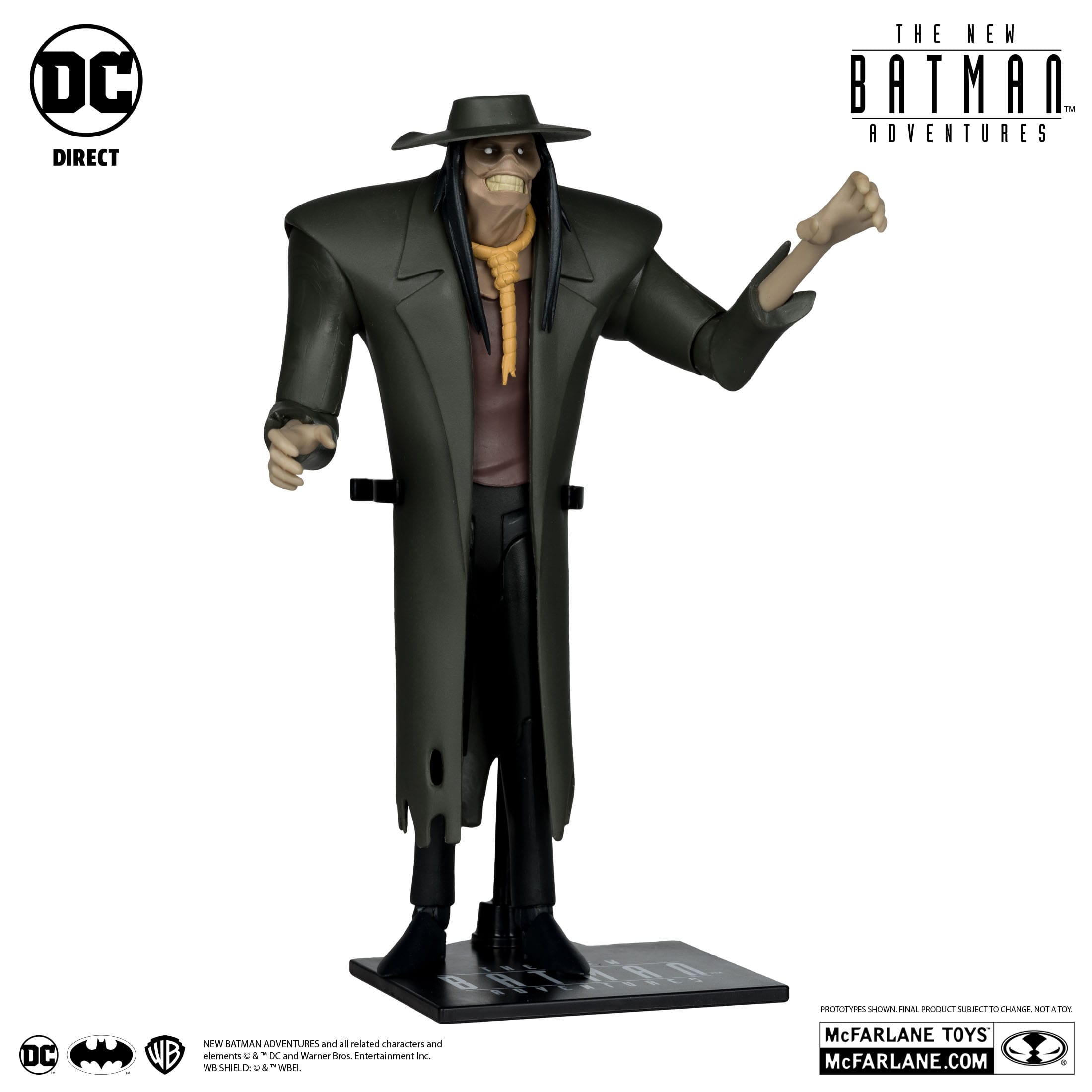 DC The New Batman Adventures: Batman (Blue/Grey), Scarecrow, The Riddler - Wave 4-Set-Actionfiguren-McFarlane Toys-Mighty Underground