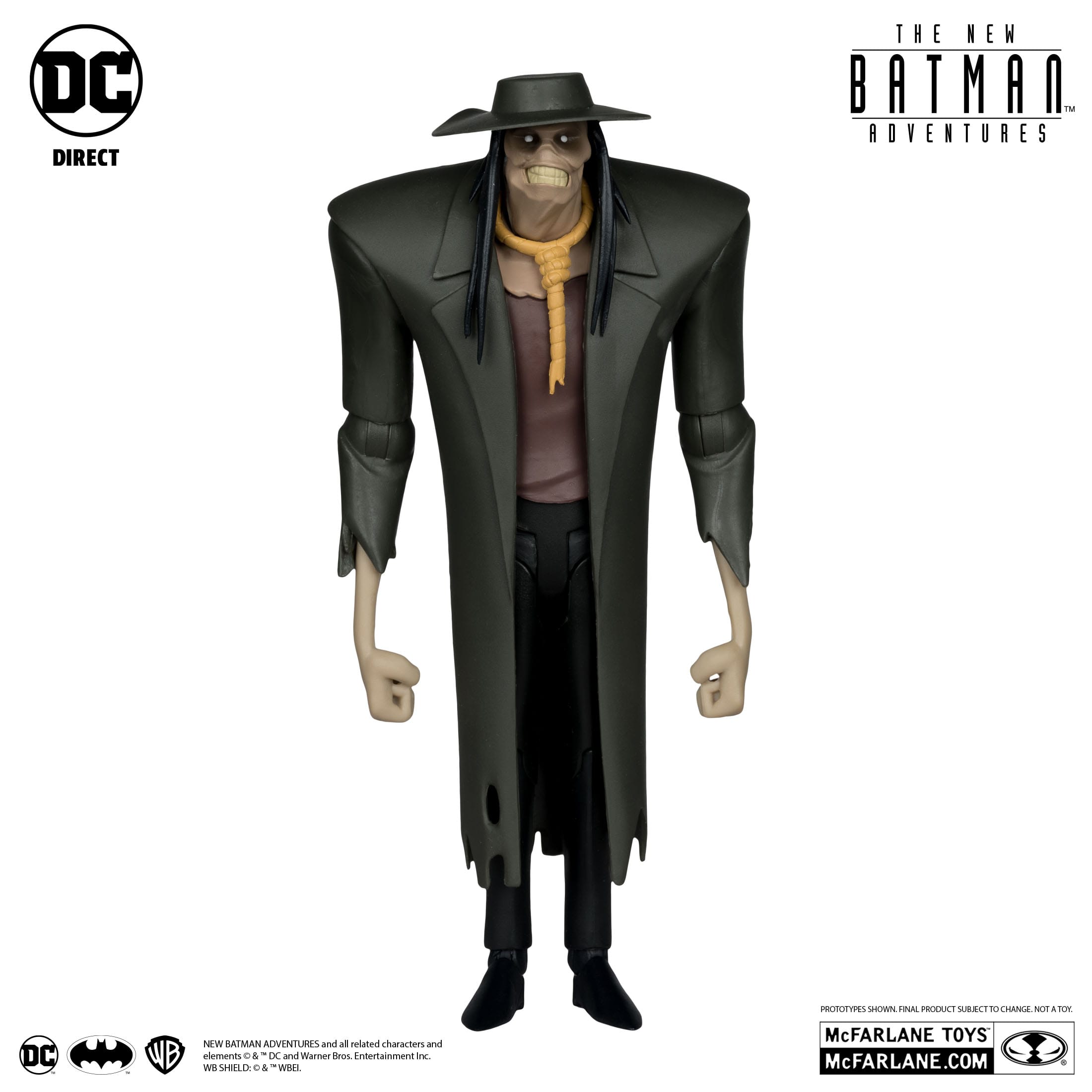 DC The New Batman Adventures: Batman (Blue/Grey), Scarecrow, The Riddler - Wave 4-Set-Actionfiguren-McFarlane Toys-Mighty Underground