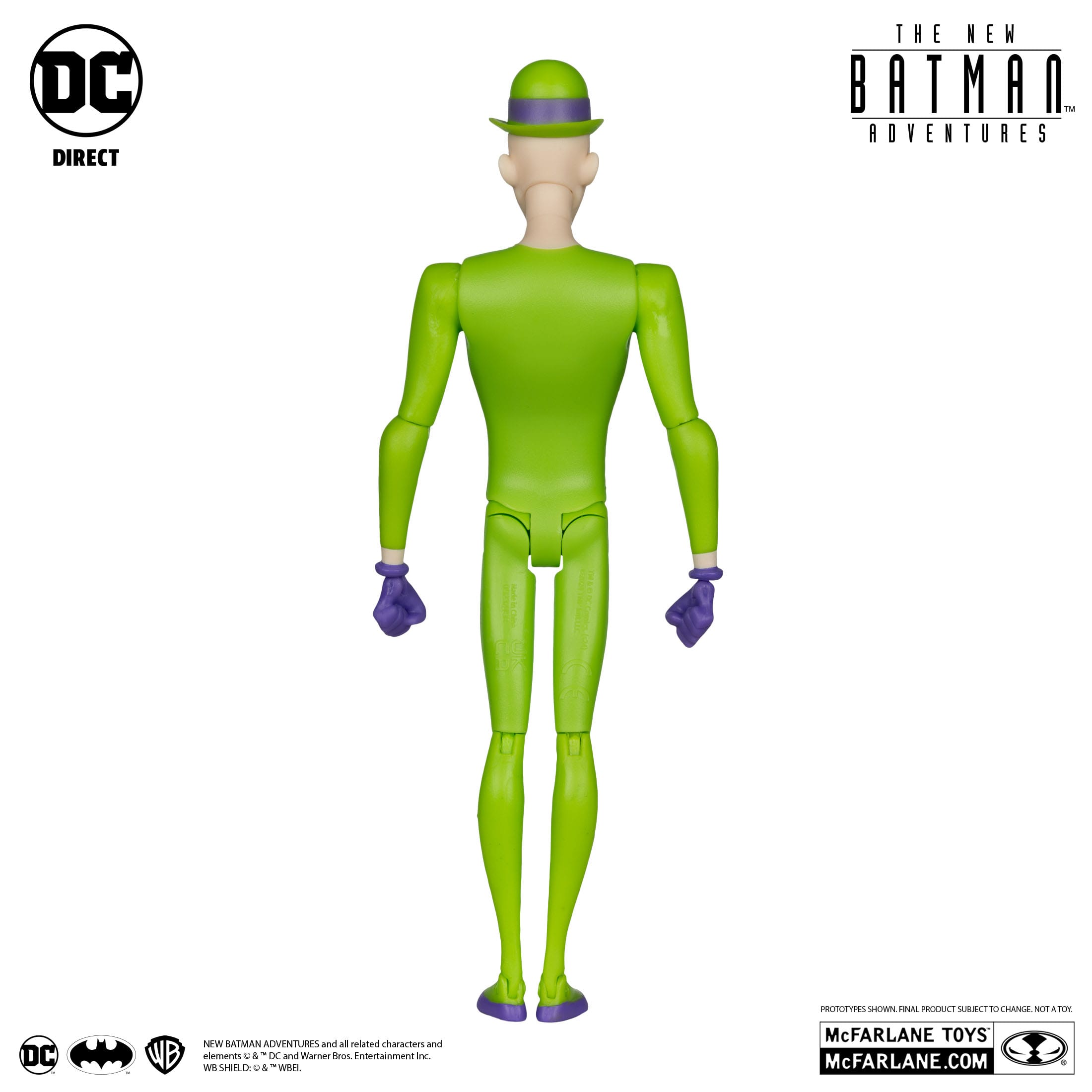 DC The New Batman Adventures: Batman (Blue/Grey), Scarecrow, The Riddler - Wave 4-Set-Actionfiguren-McFarlane Toys-Mighty Underground