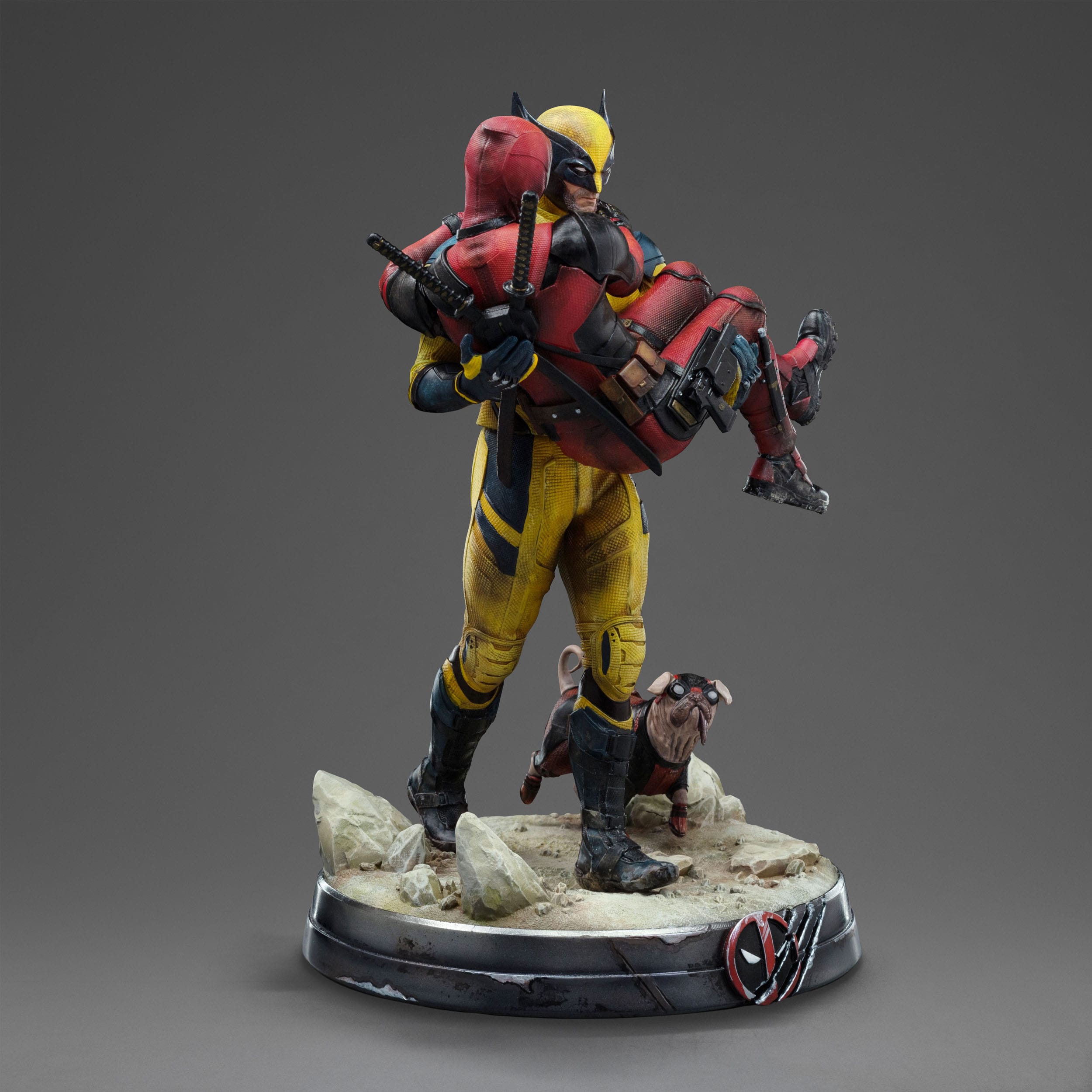 Deadpool & Wolverine - 1/10 Statue-Statue-Iron Studios-Mighty Underground