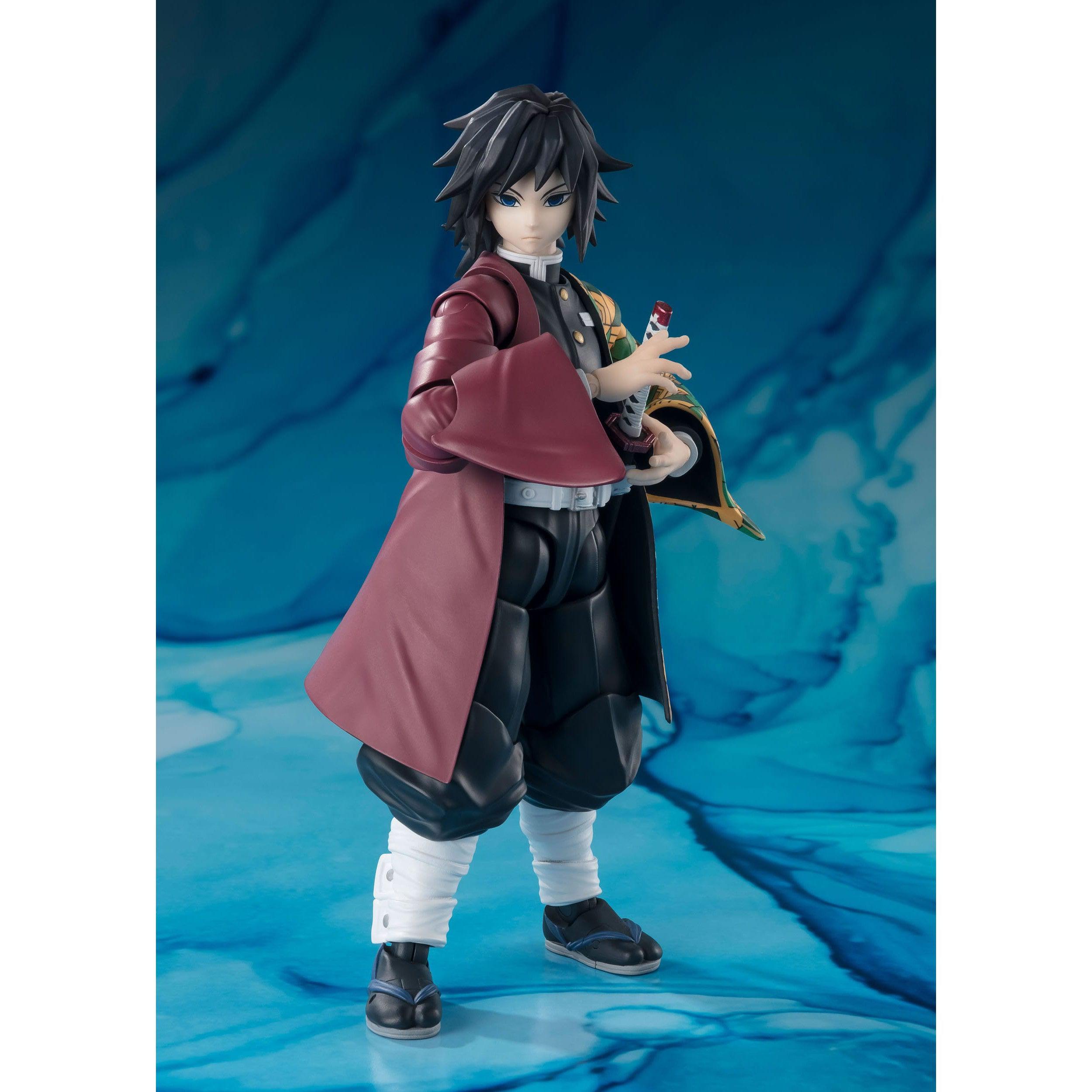 Demon Slayer: Giyu Tomioka-Actionfiguren-Bandai Tamashii Nations-Mighty Underground