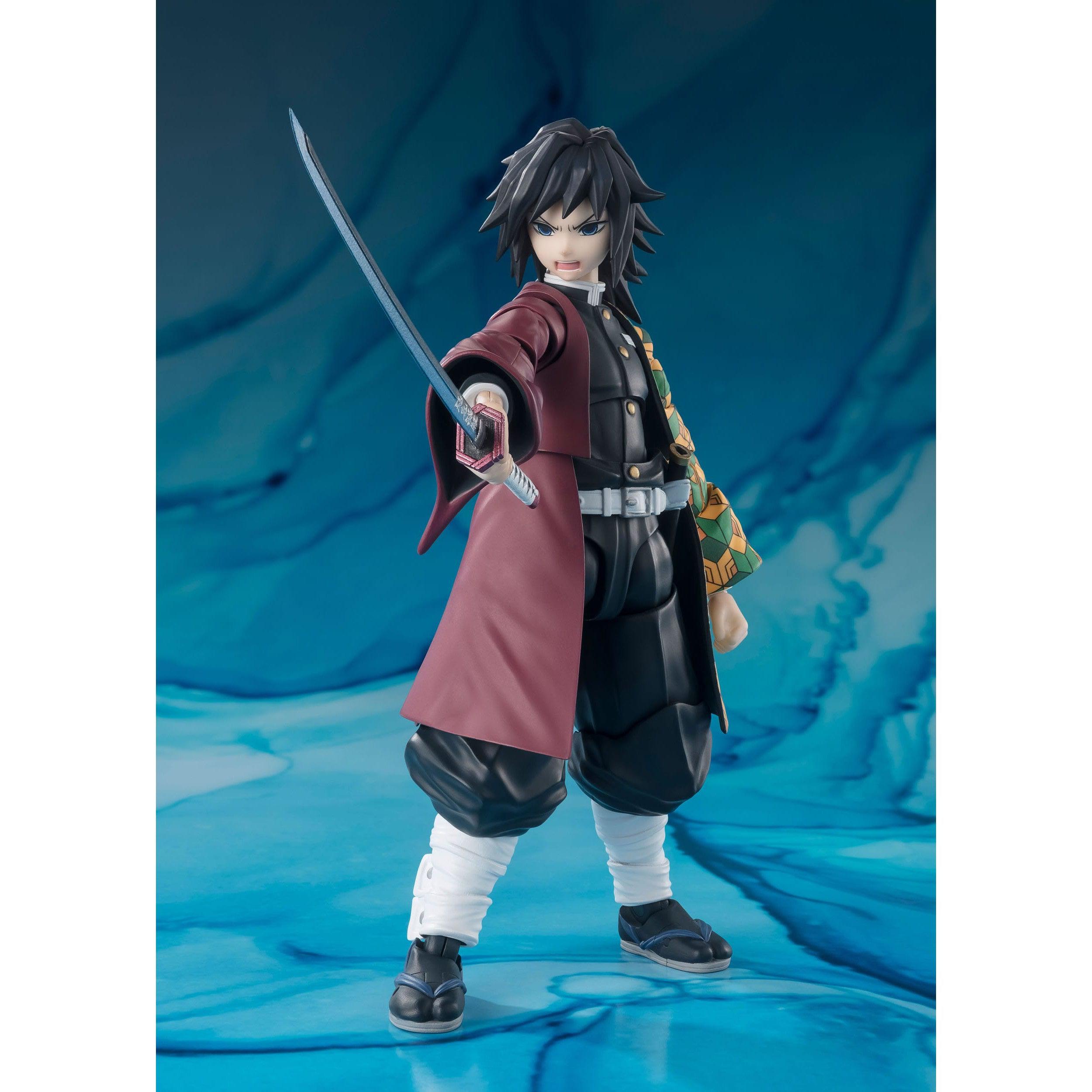 Demon Slayer: Giyu Tomioka-Actionfiguren-Bandai Tamashii Nations-Mighty Underground