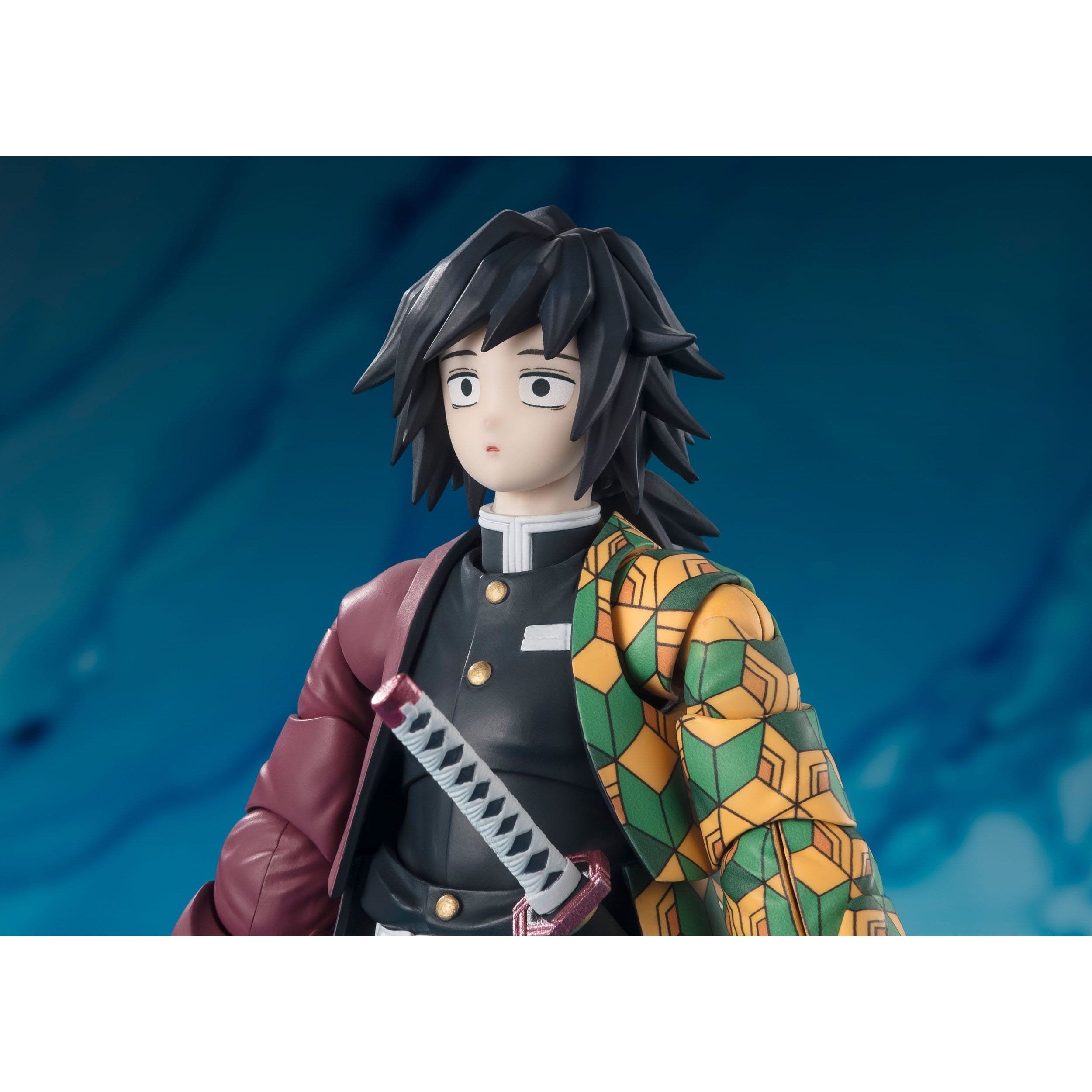 Demon Slayer: Giyu Tomioka-Actionfiguren-Bandai Tamashii Nations-Mighty Underground