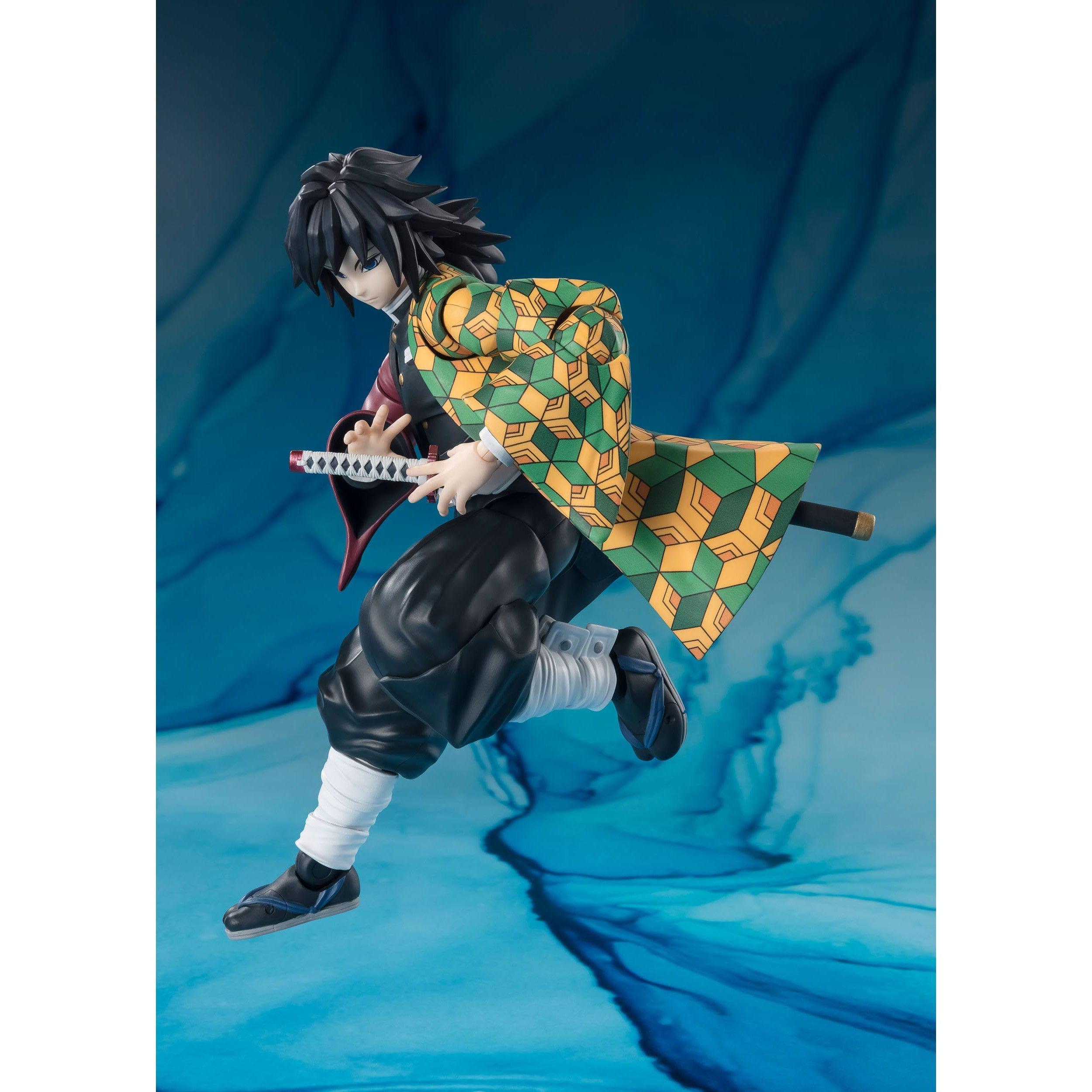 Demon Slayer: Giyu Tomioka-Actionfiguren-Bandai Tamashii Nations-Mighty Underground