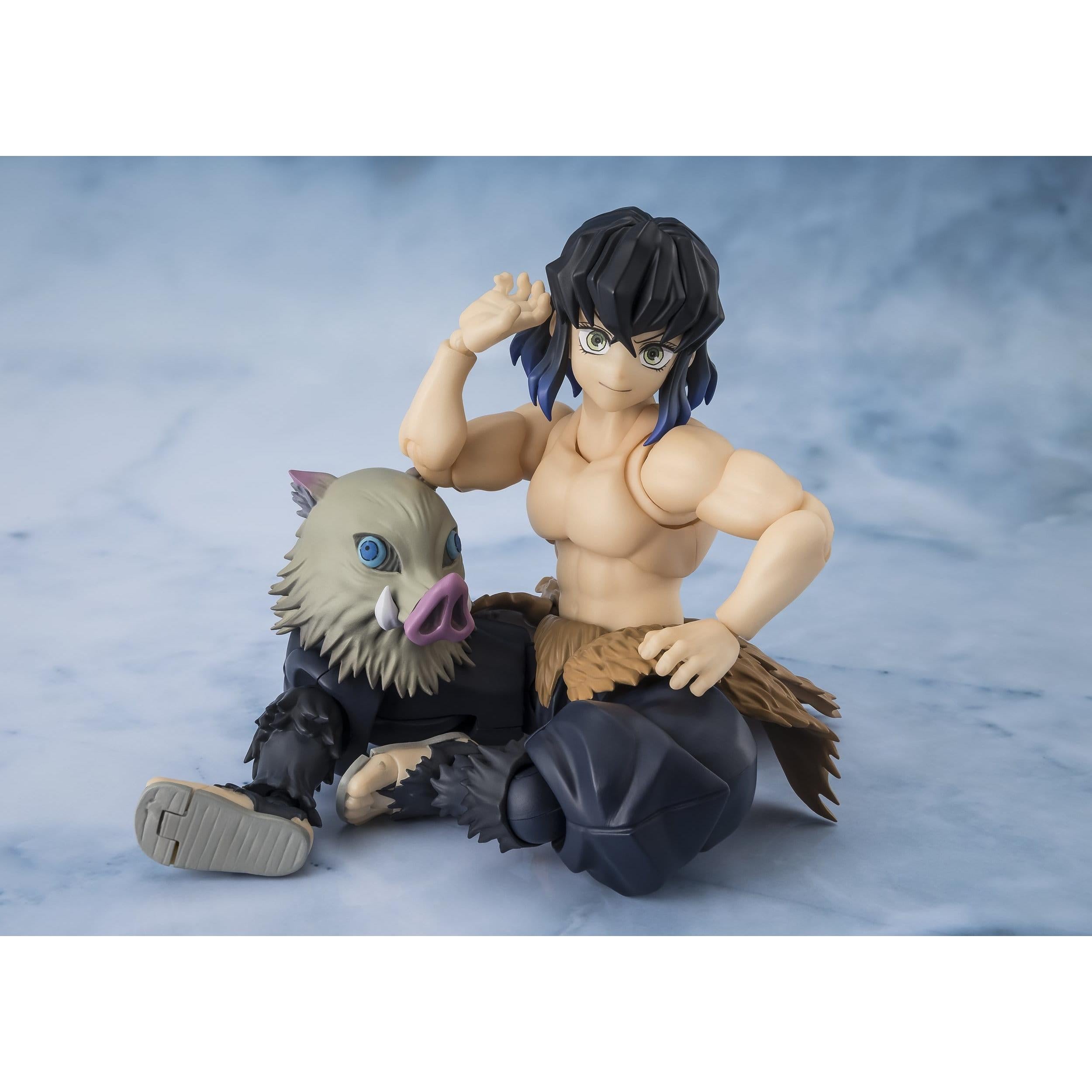 Demon Slayer Kimetsu no Yaiba: Inosuke Hashibira-Actionfiguren-Bandai Tamashii Nations-Mighty Underground