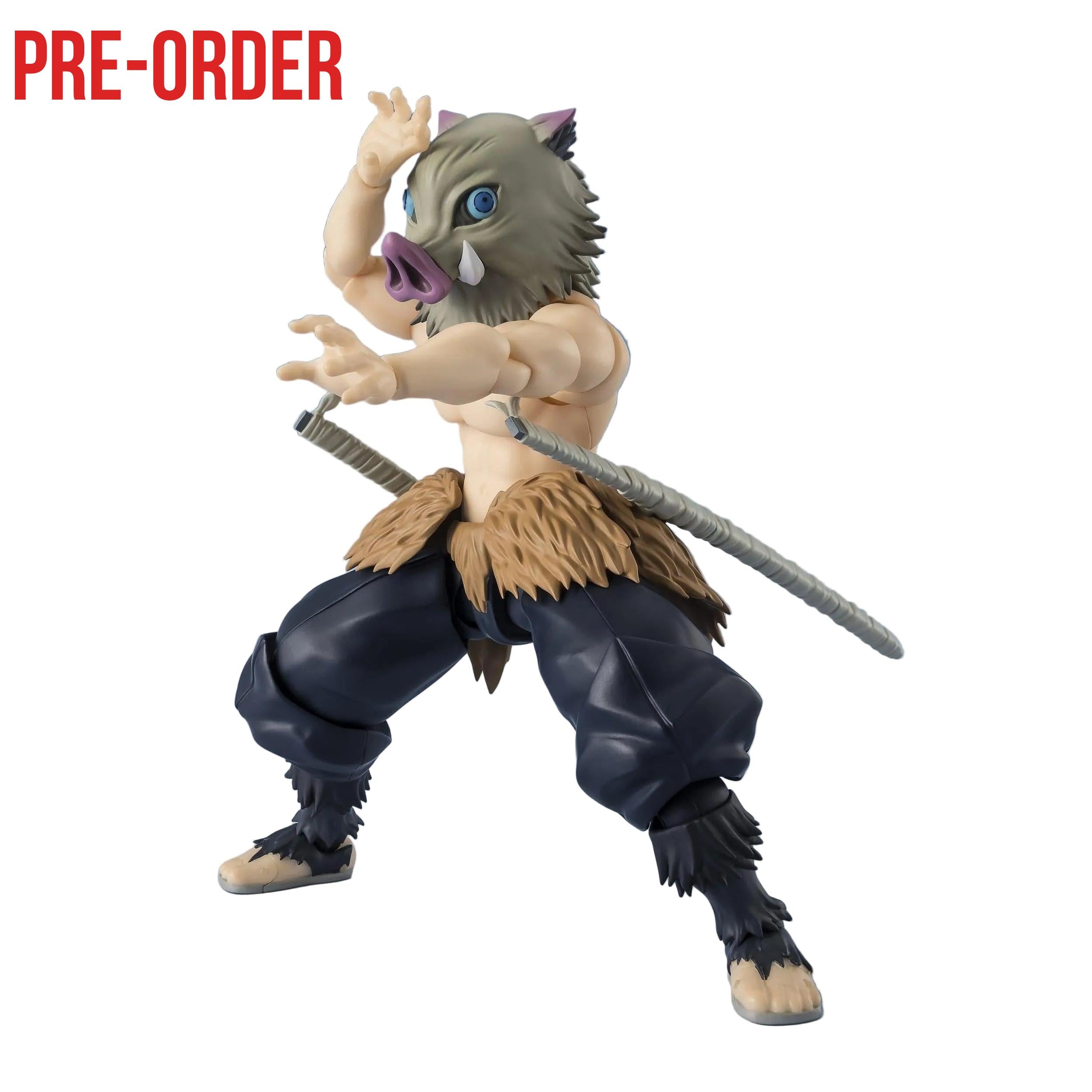 Demon Slayer Kimetsu no Yaiba: Inosuke Hashibira-Actionfiguren-Bandai Tamashii Nations-Mighty Underground