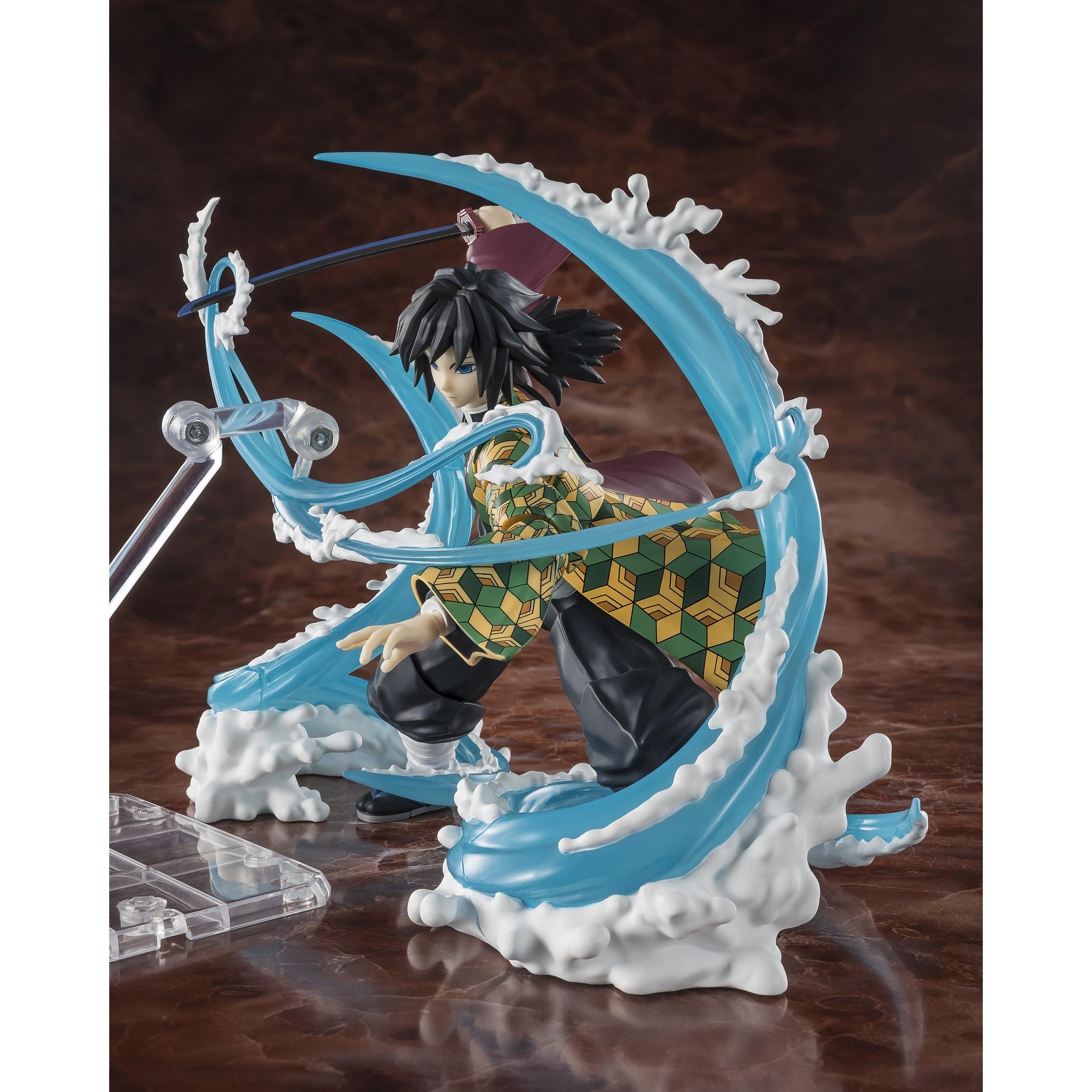 Demon Slayer Kimetsu no Yaiba: Tanjiro Kamado & Giyu Tomioka Water Breathing Option Parts Set-Actionfiguren-Bandai Tamashii Nations-Mighty Underground