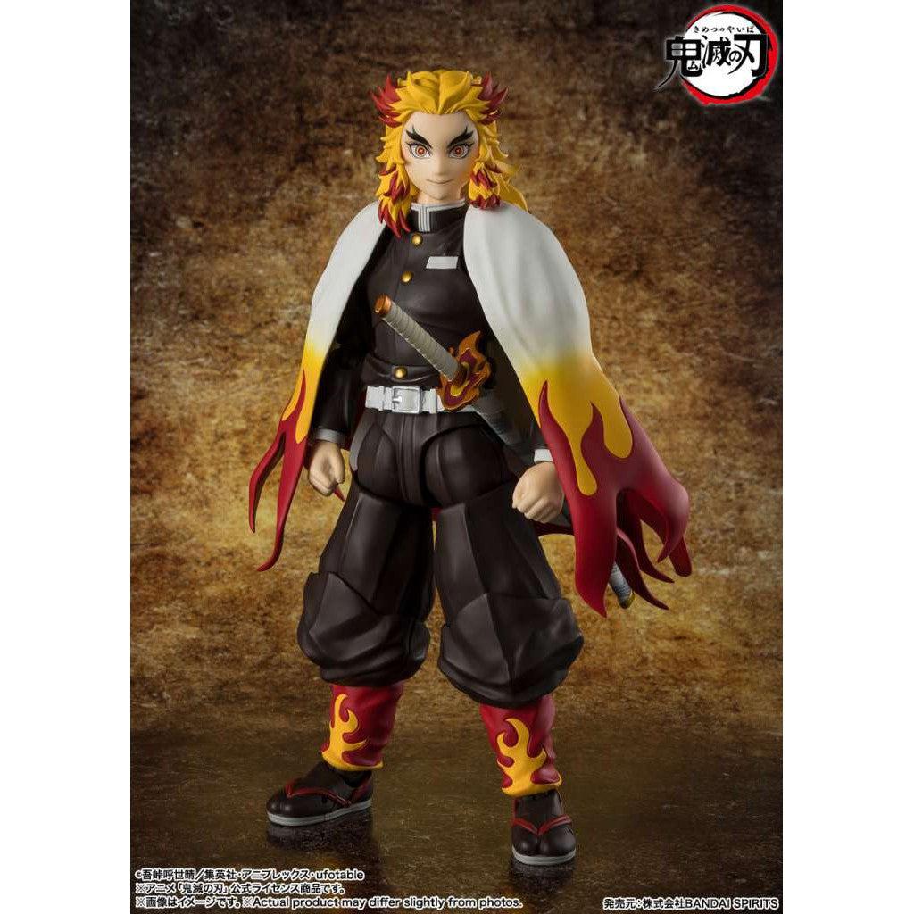 Demon Slayer: Kyojuro Rengoku-Actionfiguren-Bandai Tamashii Nations-Mighty Underground