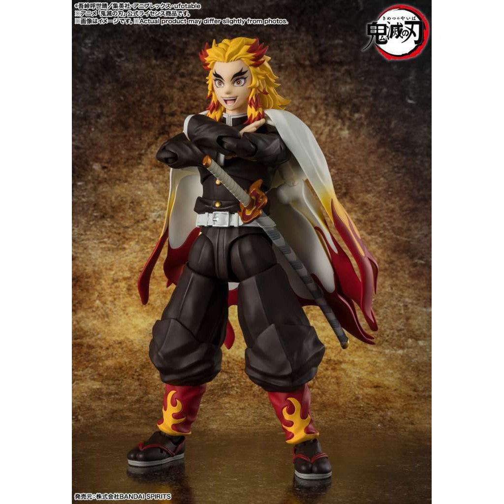 Demon Slayer: Kyojuro Rengoku-Actionfiguren-Bandai Tamashii Nations-Mighty Underground