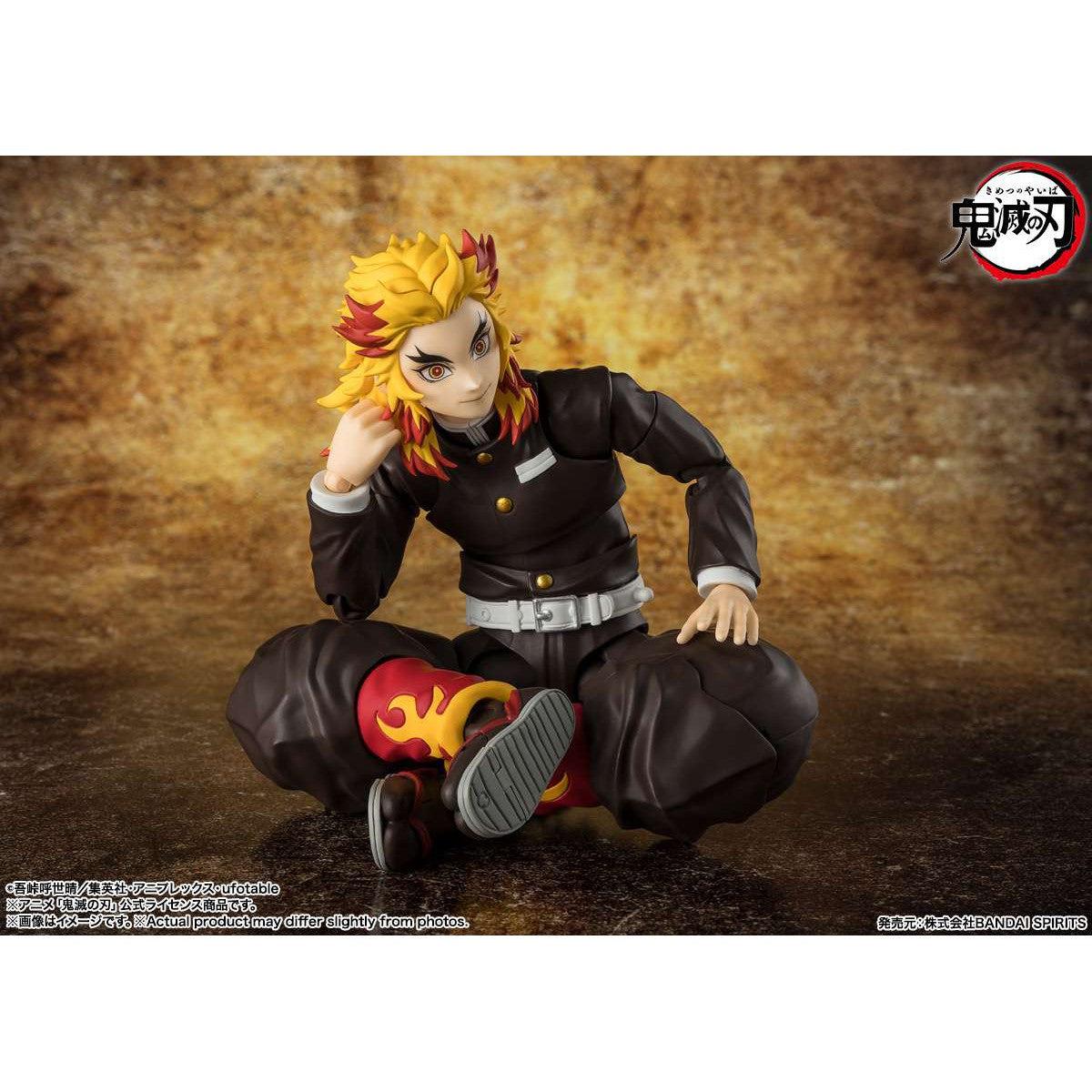 Demon Slayer: Kyojuro Rengoku-Actionfiguren-Bandai Tamashii Nations-Mighty Underground