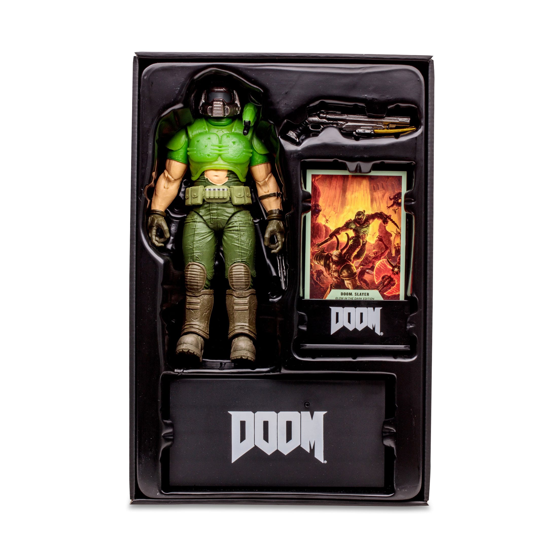 Doom: Doom Slayer (Classic, Glow In The Dark Edition)-Actionfiguren-McFarlane Toys-Mighty Underground