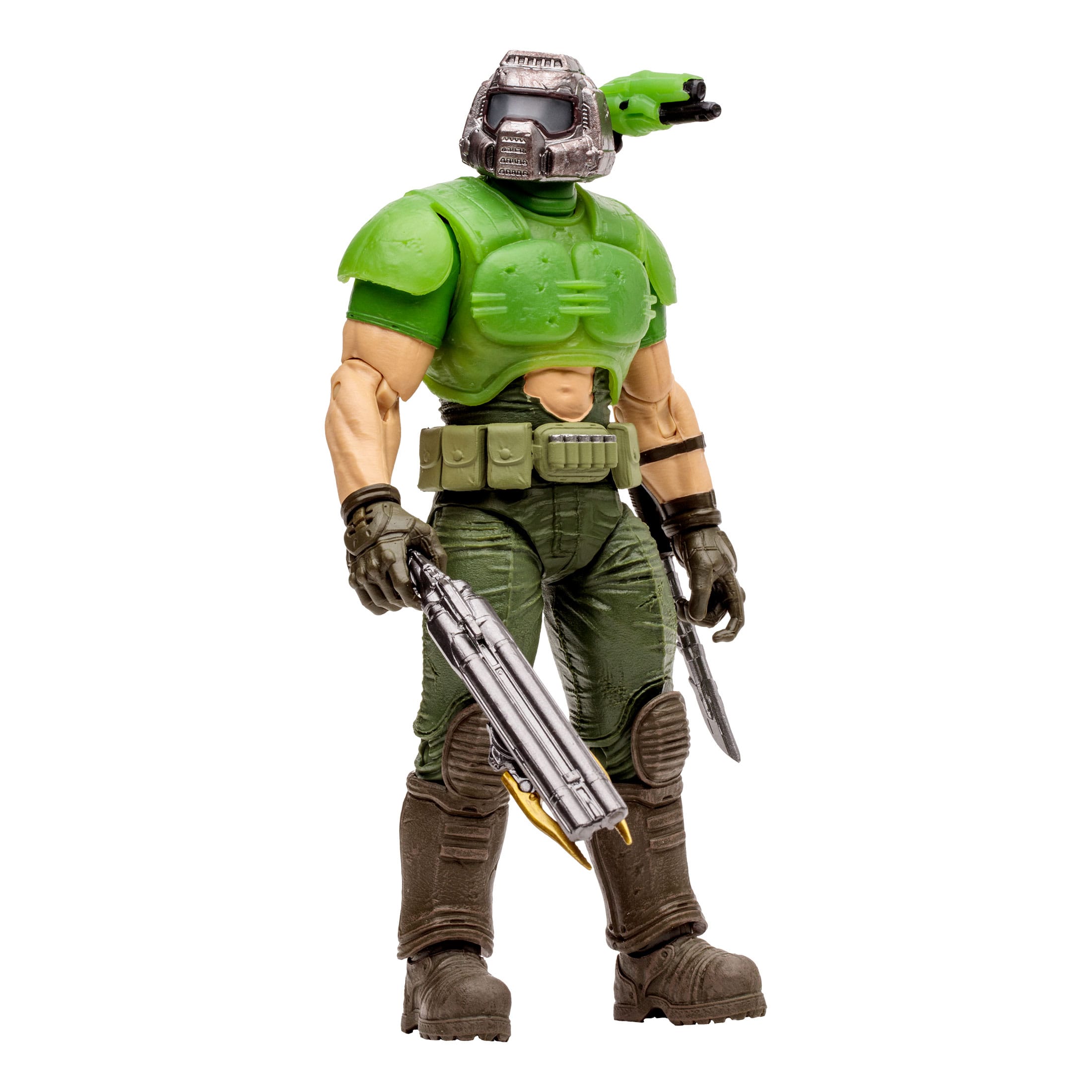 Doom: Doom Slayer (Classic, Glow In The Dark Edition)-Actionfiguren-McFarlane Toys-Mighty Underground