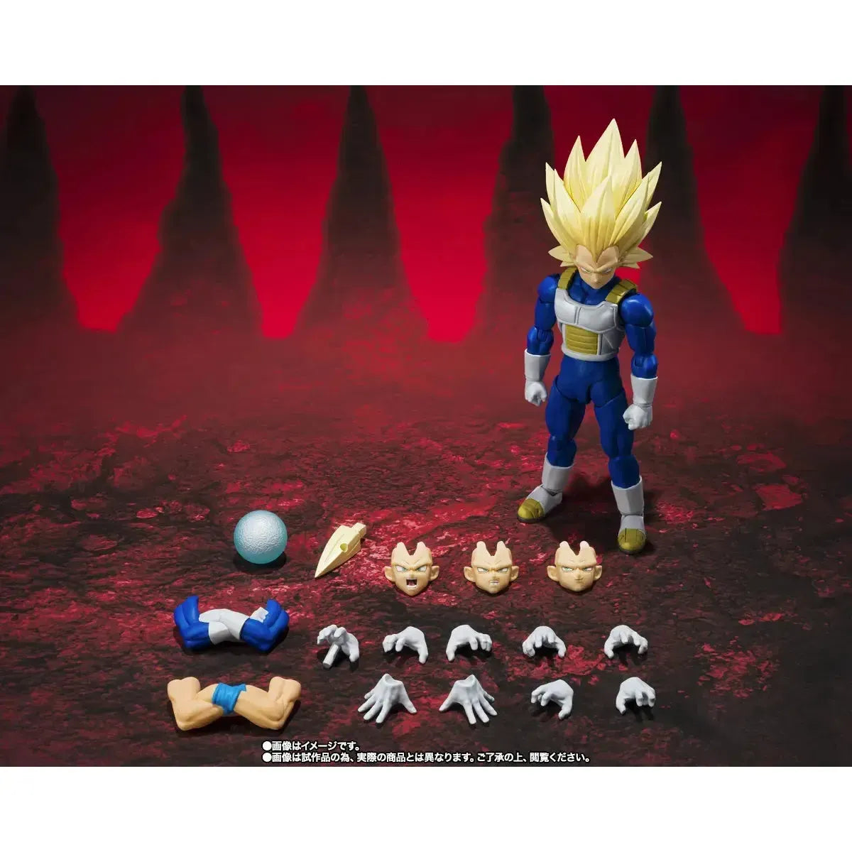 Dragon Ball Daima: Super Saiyan 3 Vegeta-Actionfiguren-Bandai Tamashii Nations-Mighty Underground