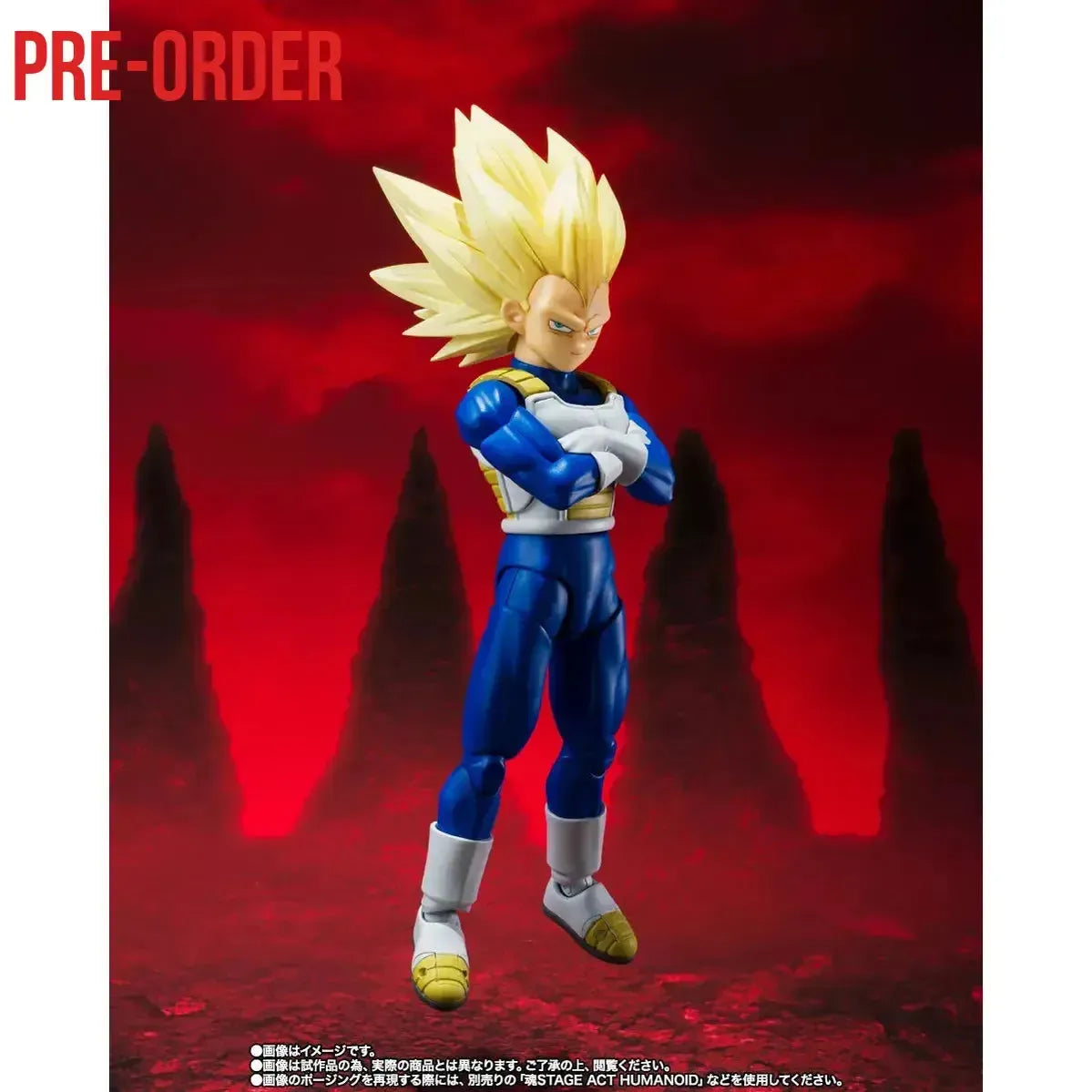 Dragon Ball Daima: Super Saiyan 3 Vegeta-Actionfiguren-Bandai Tamashii Nations-Mighty Underground