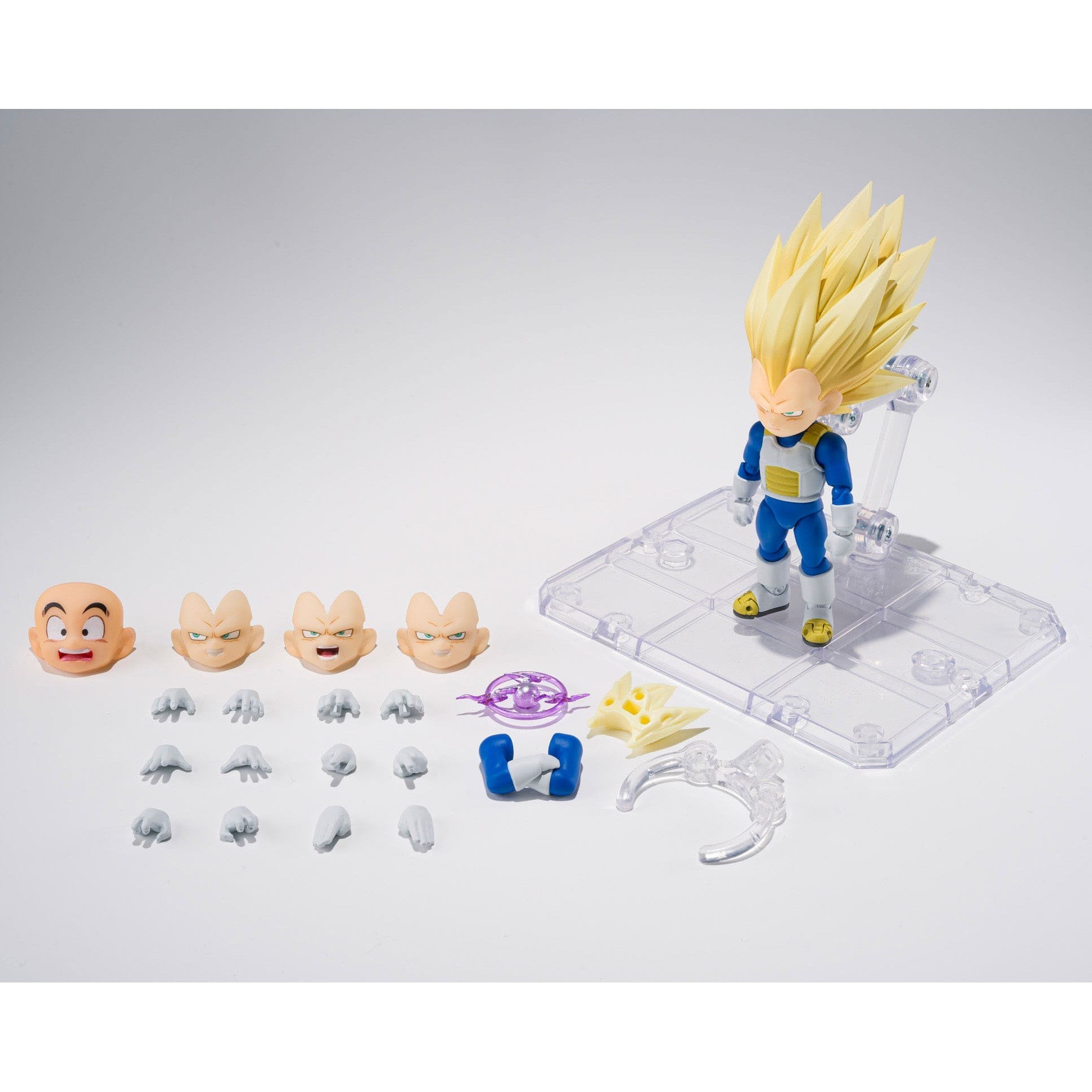 Dragon Ball Daima: Super Saiyan 3 Vegeta (Mini)-Actionfiguren-Bandai Tamashii Nations-Mighty Underground