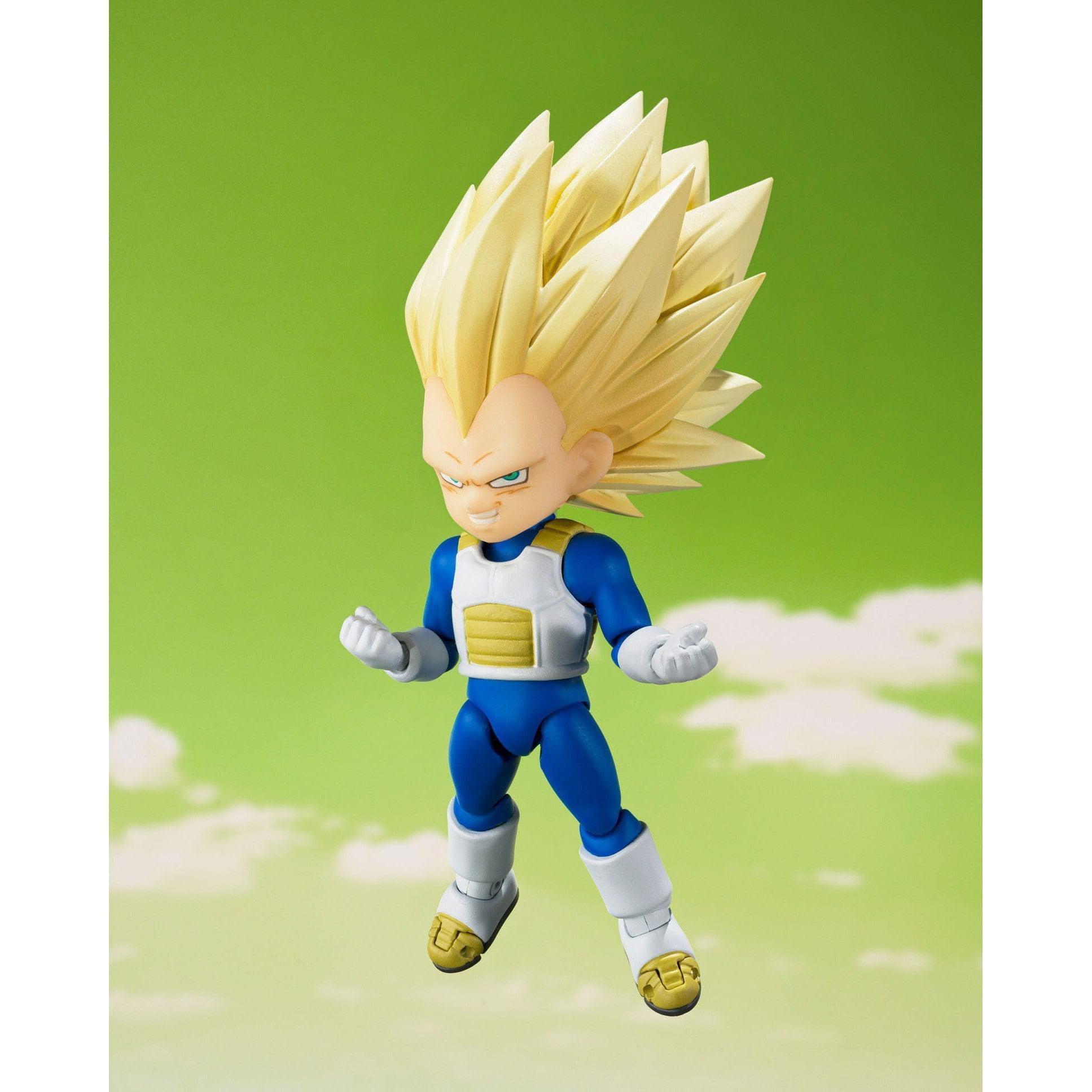 Dragon Ball Daima: Super Saiyan 3 Vegeta (Mini)-Actionfiguren-Bandai Tamashii Nations-Mighty Underground