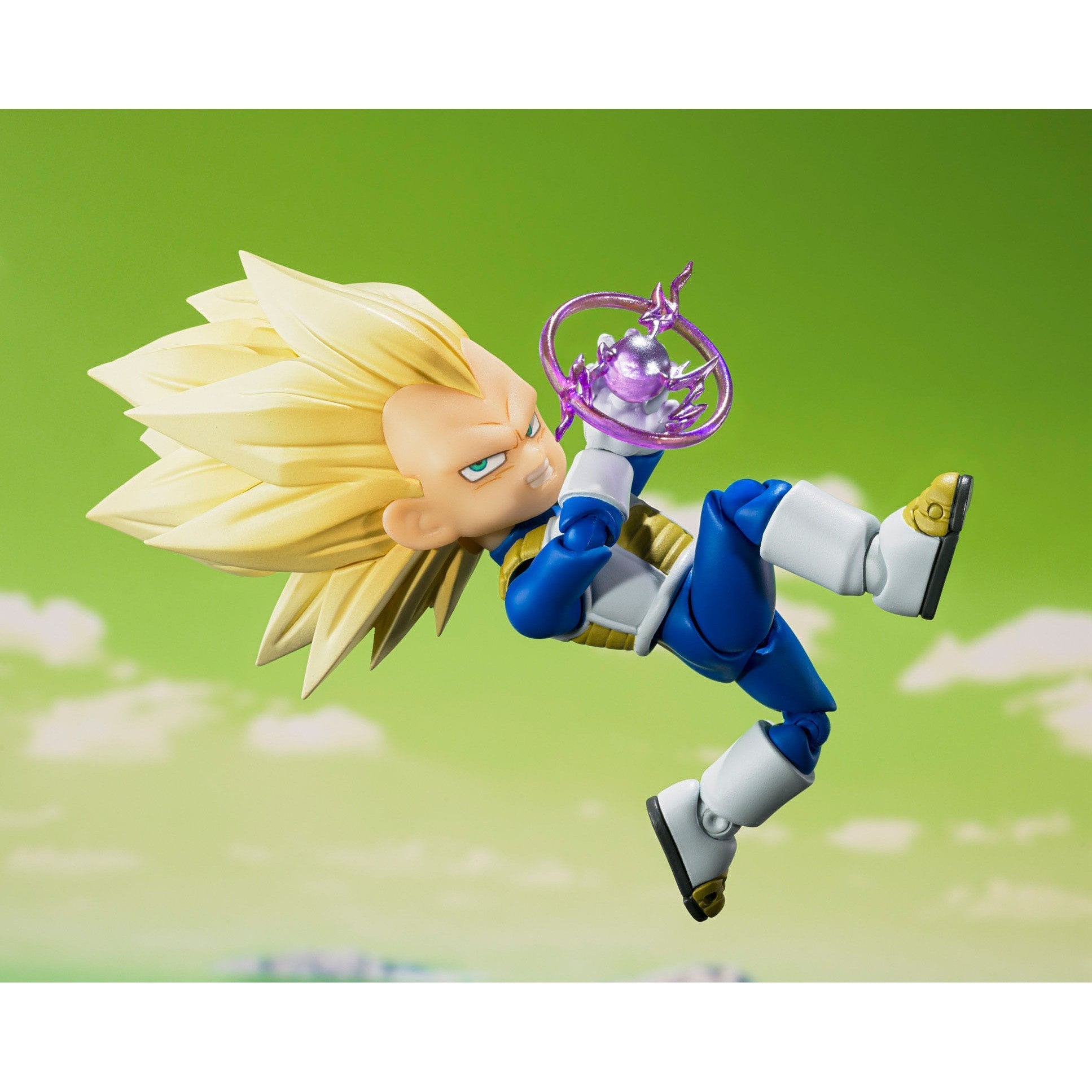 Dragon Ball Daima: Super Saiyan 3 Vegeta (Mini)-Actionfiguren-Bandai Tamashii Nations-Mighty Underground