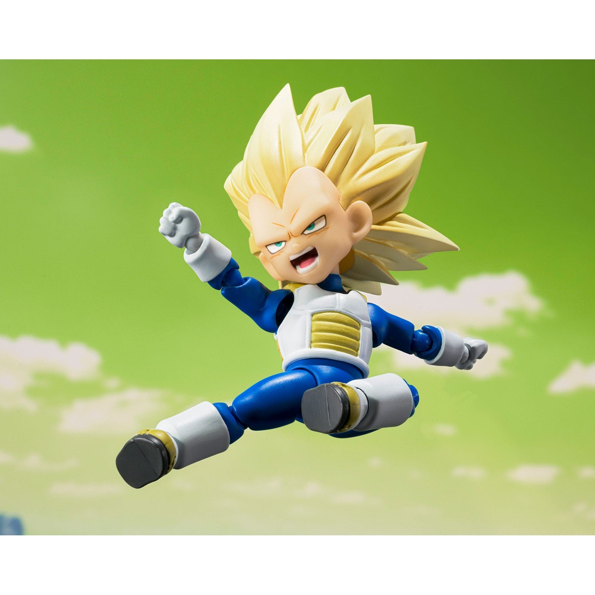 Dragon Ball Daima: Super Saiyan 3 Vegeta (Mini)-Actionfiguren-Bandai Tamashii Nations-Mighty Underground