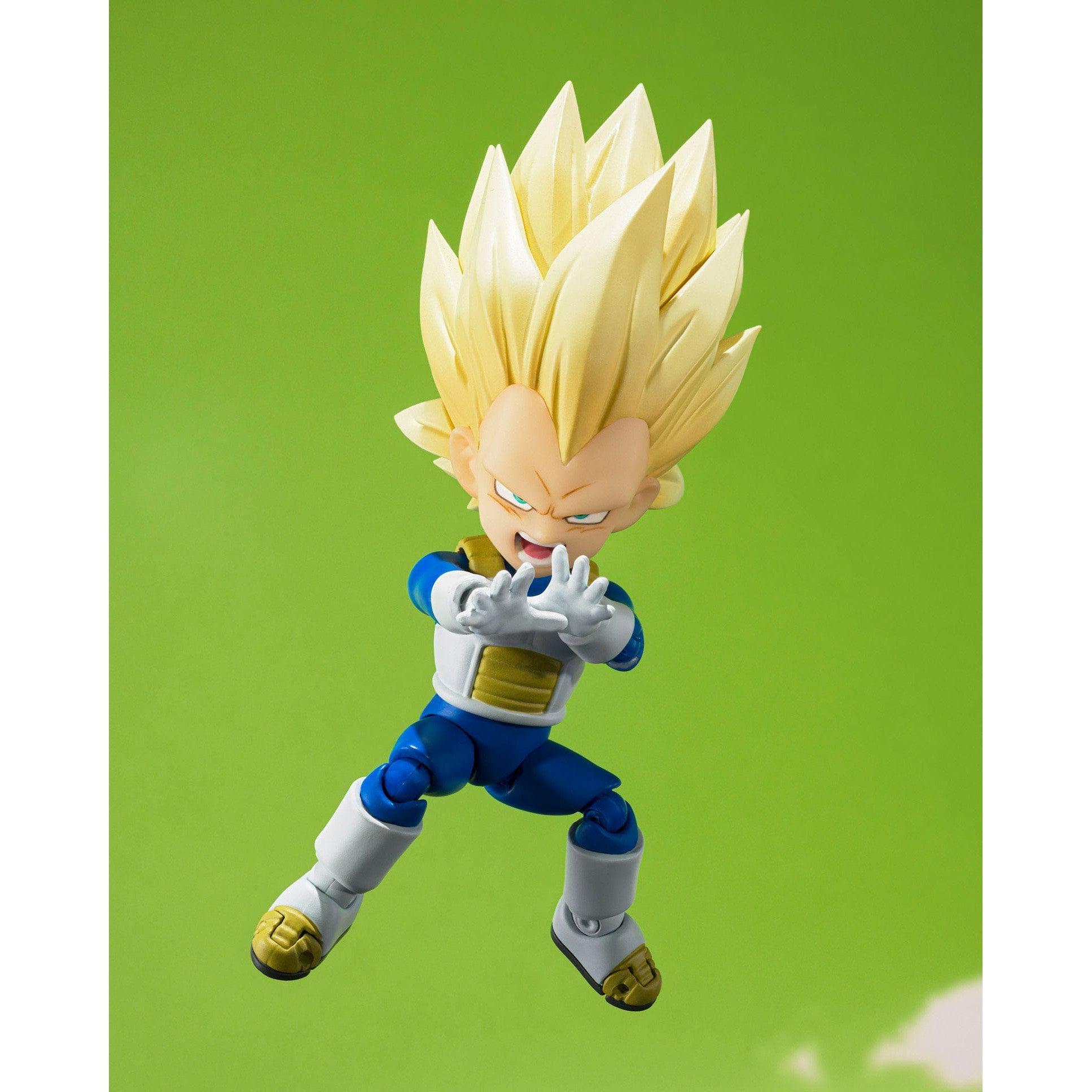 Dragon Ball Daima: Super Saiyan 3 Vegeta (Mini)-Actionfiguren-Bandai Tamashii Nations-Mighty Underground