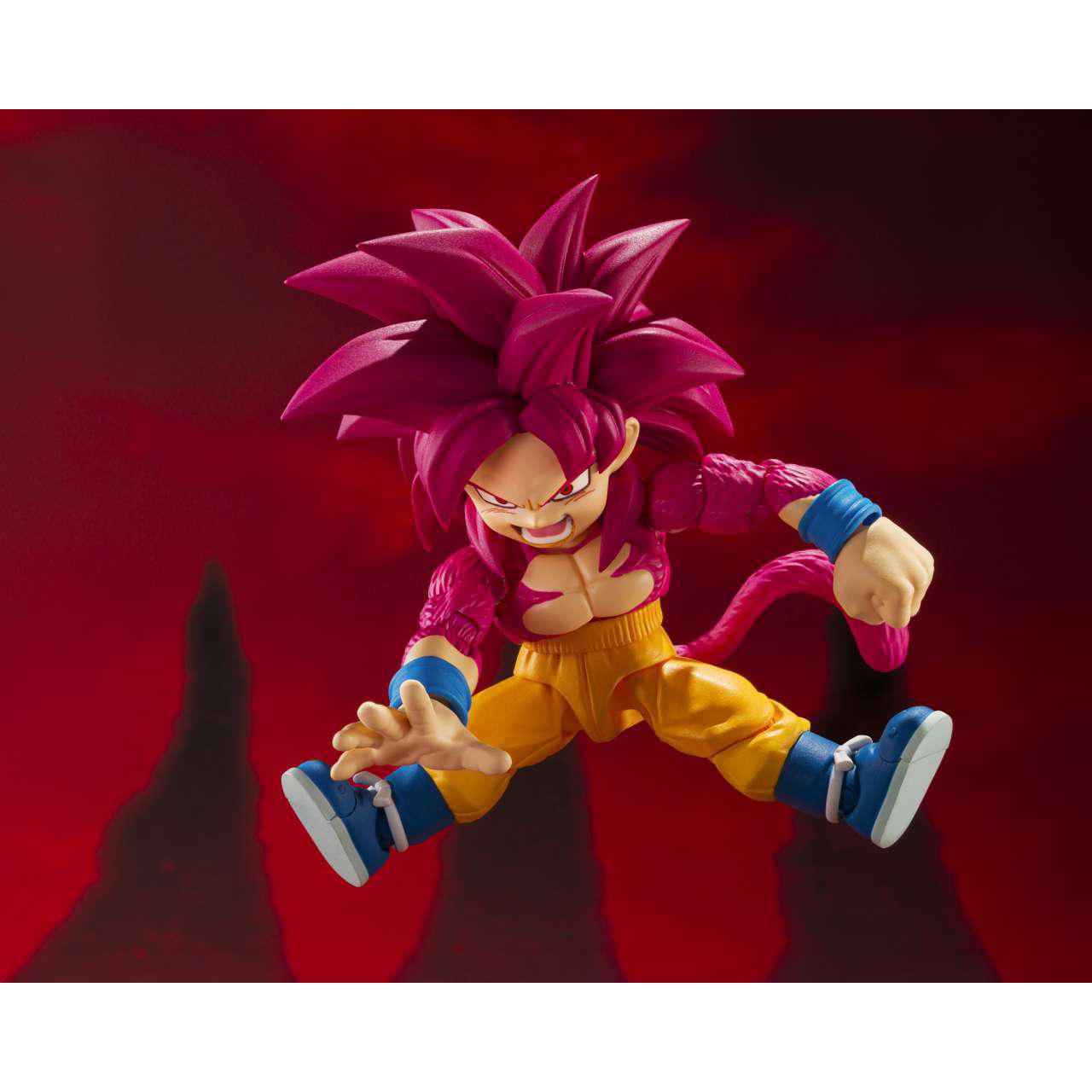 Dragon Ball Daima: Super Saiyan 4 Son Goku (Mini)-Actionfiguren-Bandai Tamashii Nations-Mighty Underground