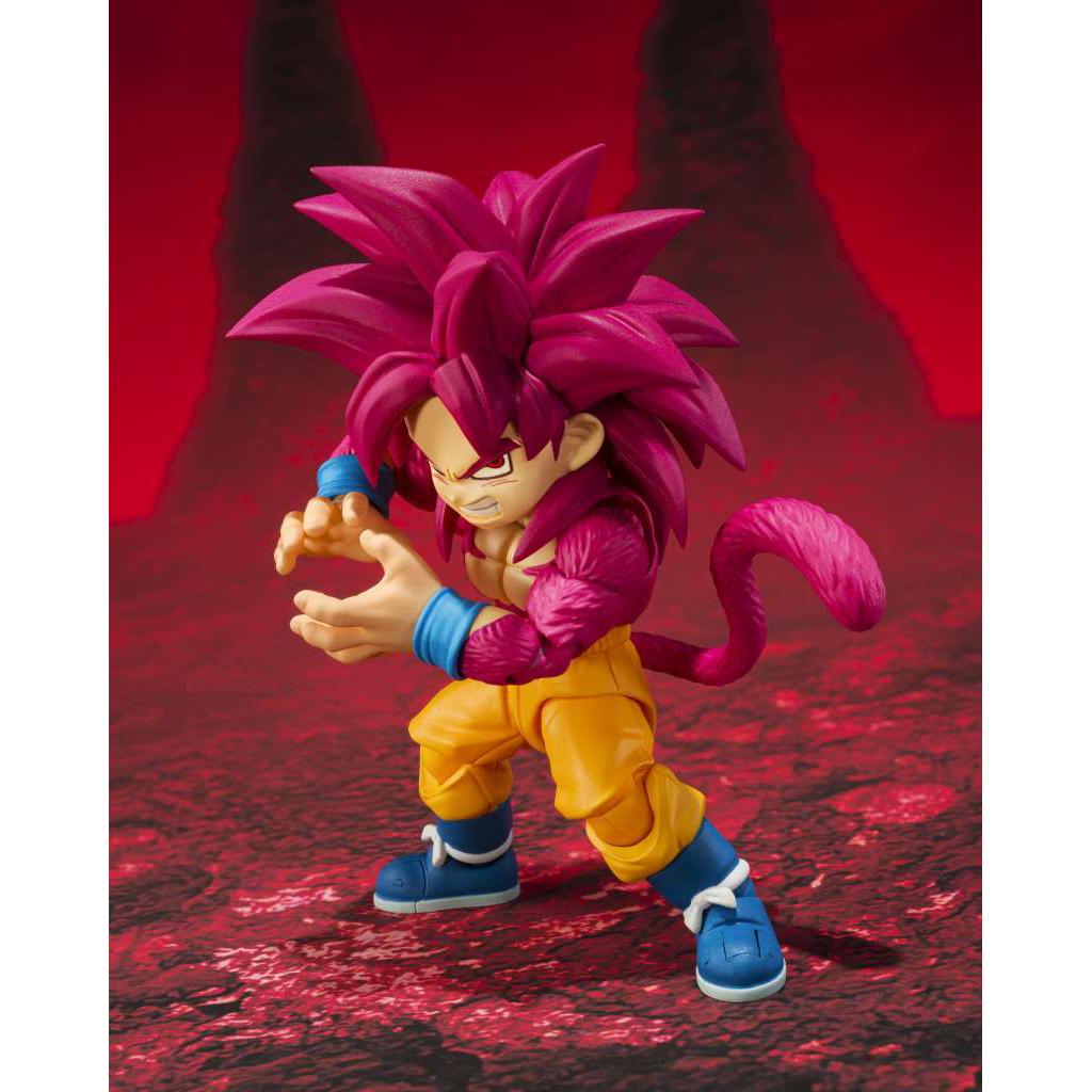 Dragon Ball Daima: Super Saiyan 4 Son Goku (Mini)-Actionfiguren-Bandai Tamashii Nations-Mighty Underground