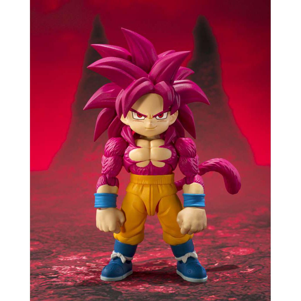 Dragon Ball Daima: Super Saiyan 4 Son Goku (Mini)-Actionfiguren-Bandai Tamashii Nations-Mighty Underground