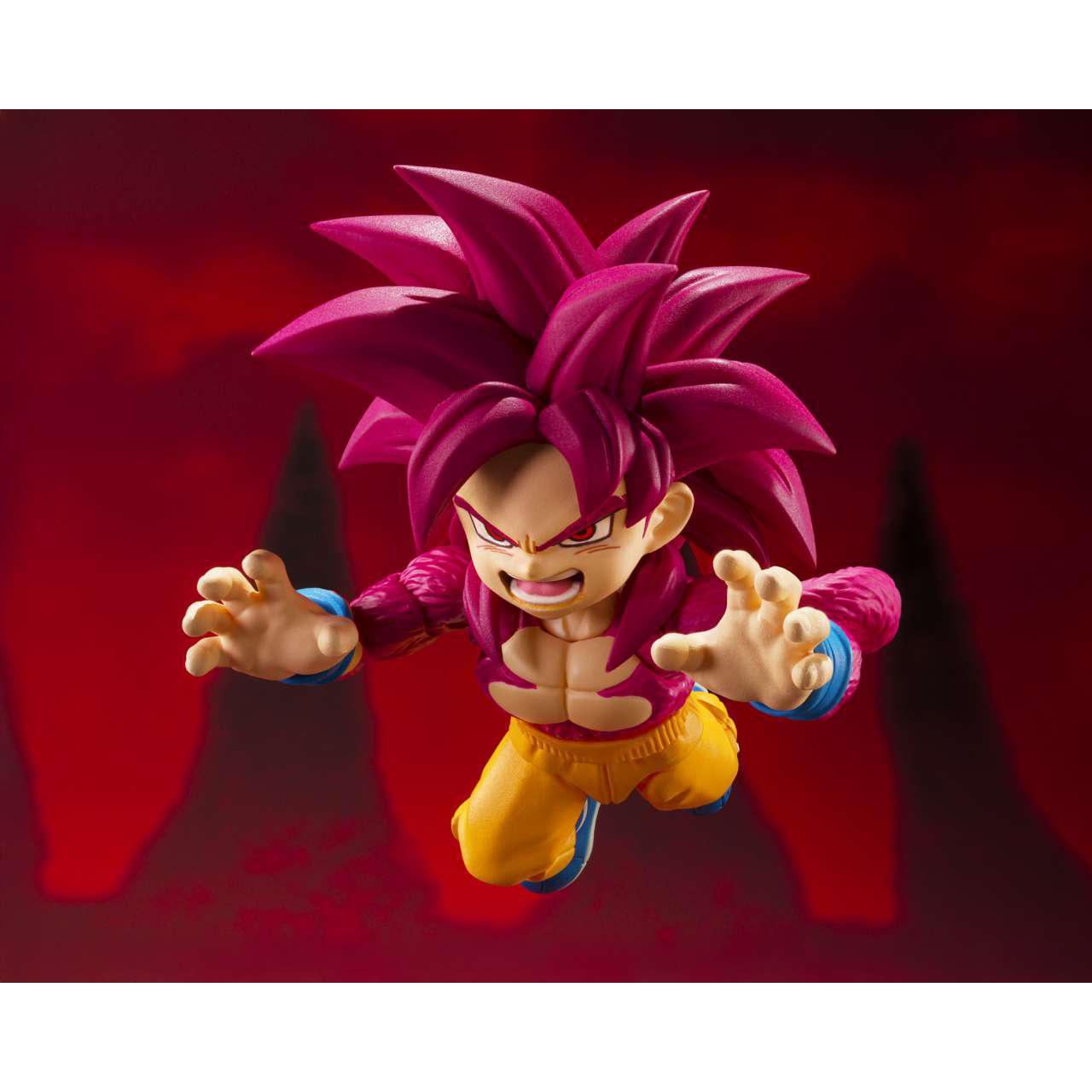 Dragon Ball Daima: Super Saiyan 4 Son Goku (Mini)-Actionfiguren-Bandai Tamashii Nations-Mighty Underground