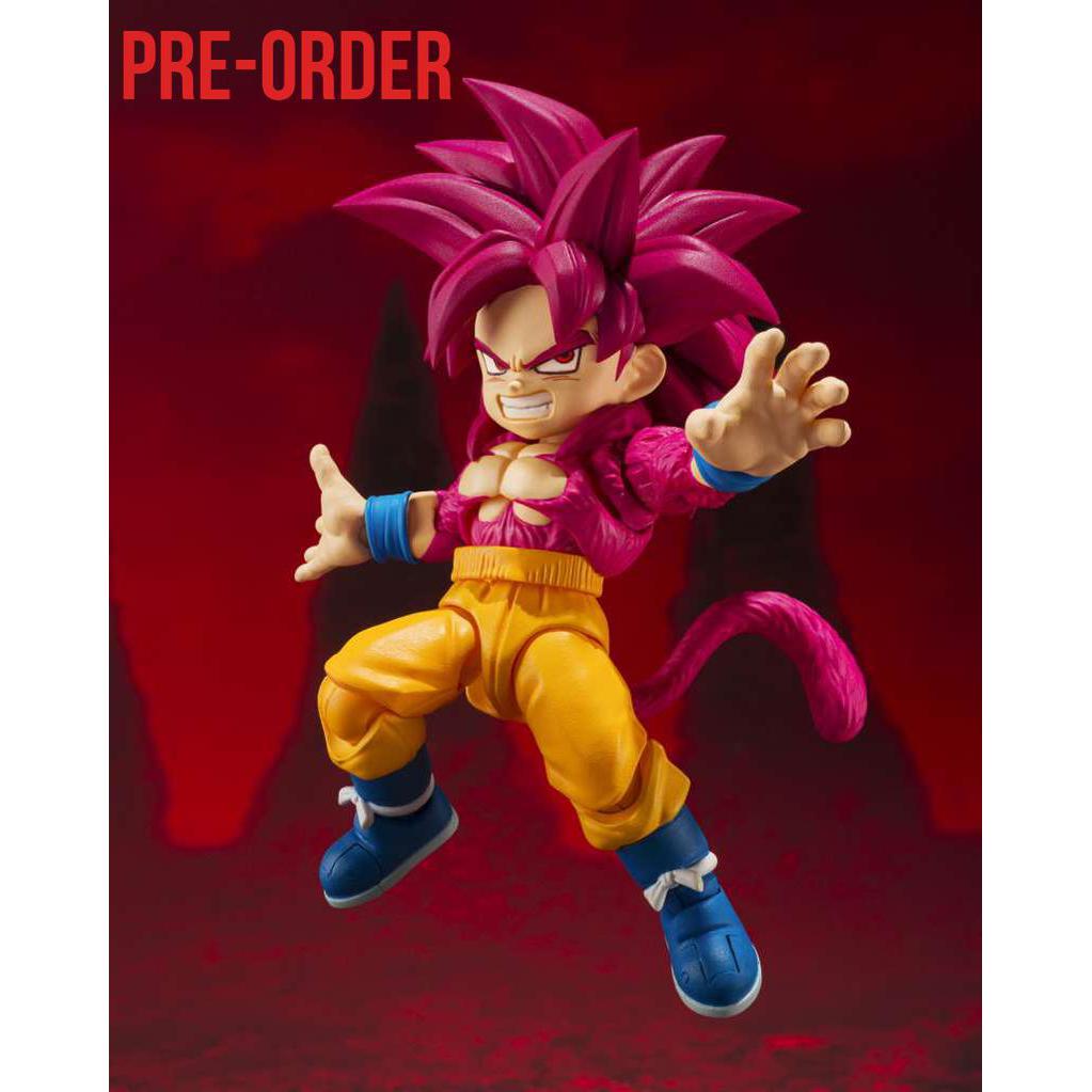 Dragon Ball Daima: Super Saiyan 4 Son Goku (Mini)-Actionfiguren-Bandai Tamashii Nations-Mighty Underground