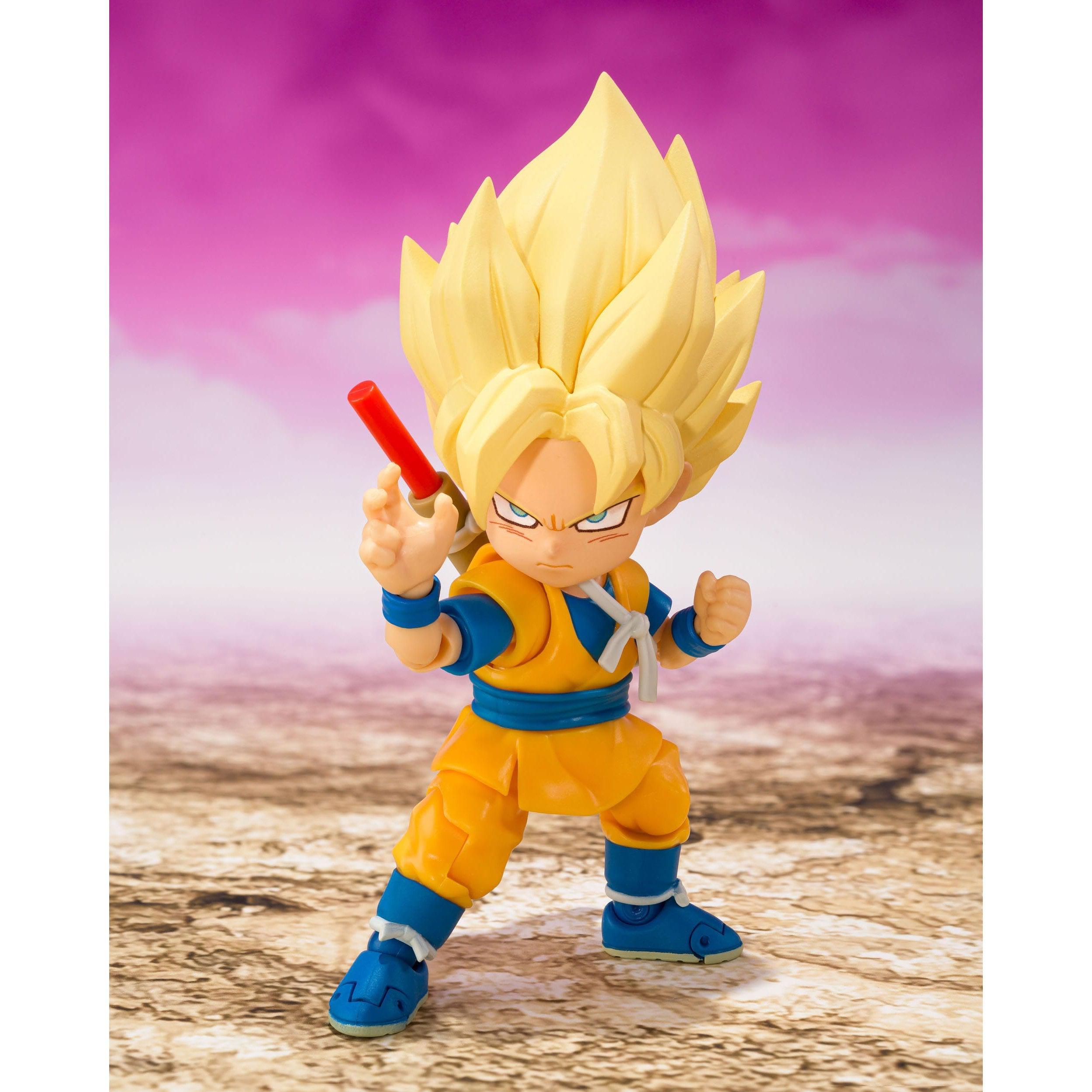 Dragon Ball Daima: Super Saiyan Son Goku (mini)-Actionfiguren-Bandai Tamashii Nations-Mighty Underground