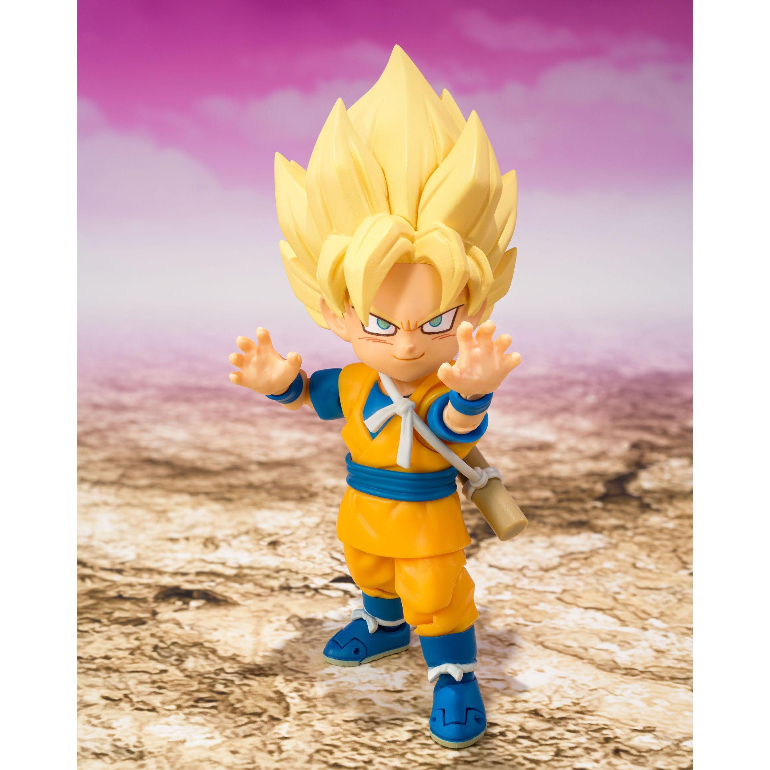 Dragon Ball Daima: Super Saiyan Son Goku (mini)-Actionfiguren-Bandai Tamashii Nations-Mighty Underground