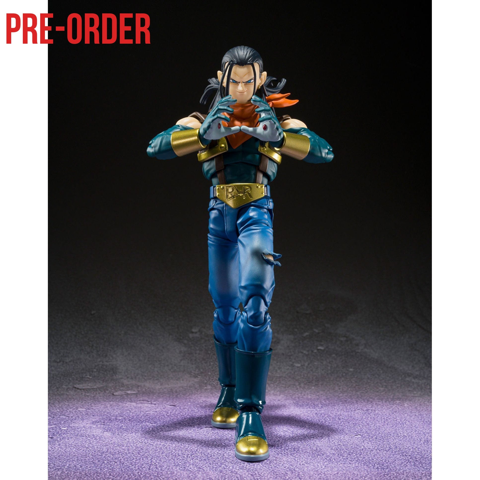 Dragon Ball GT: Super Android 17-Actionfiguren-Bandai Tamashii Nations-Mighty Underground