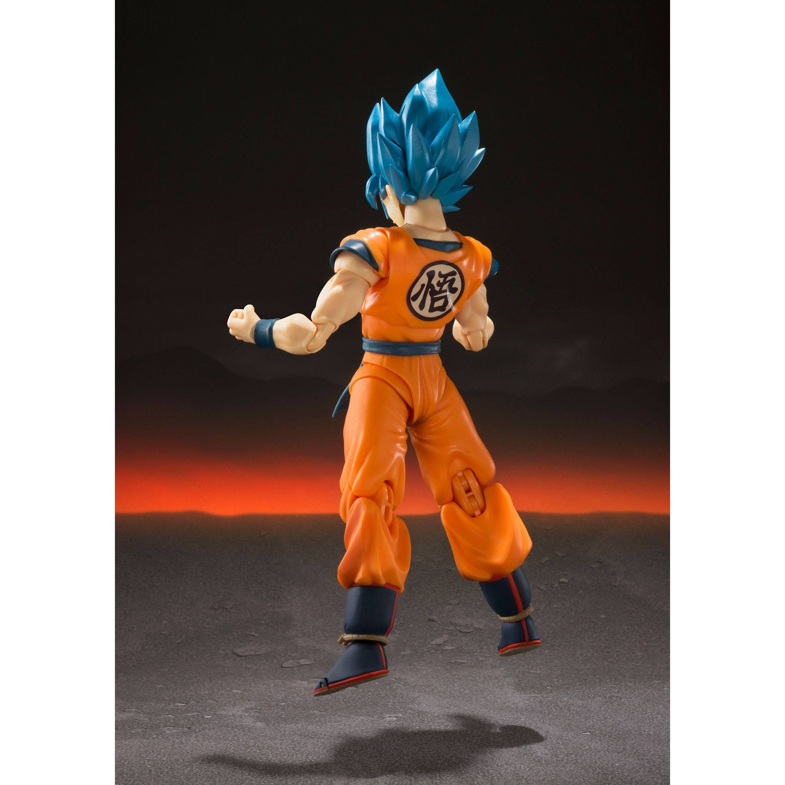 Dragon Ball Super Broly: SSGSS Son Goku-Actionfiguren-Bandai Tamashii Nations-Mighty Underground