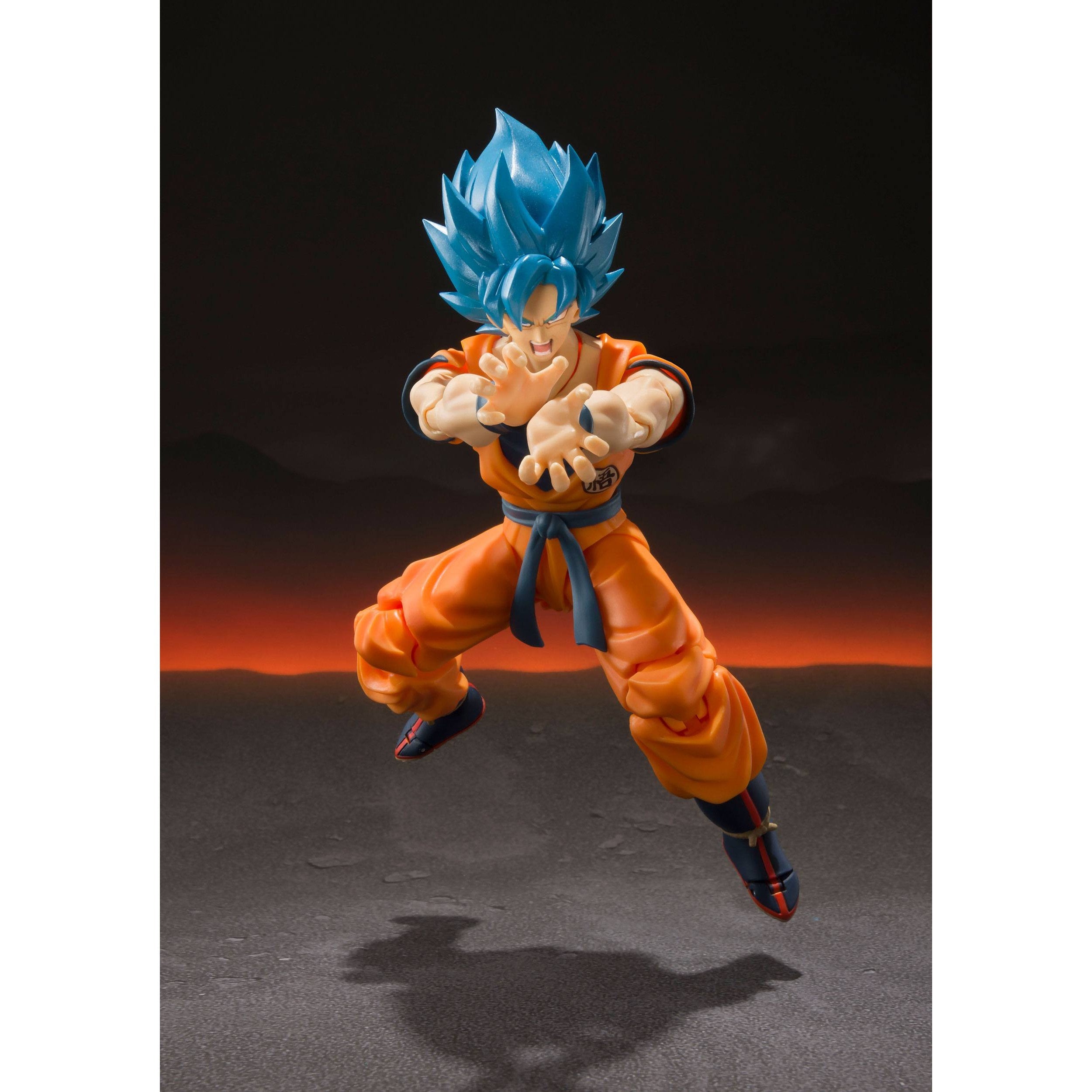 Dragon Ball Super Broly: SSGSS Son Goku-Actionfiguren-Bandai Tamashii Nations-Mighty Underground