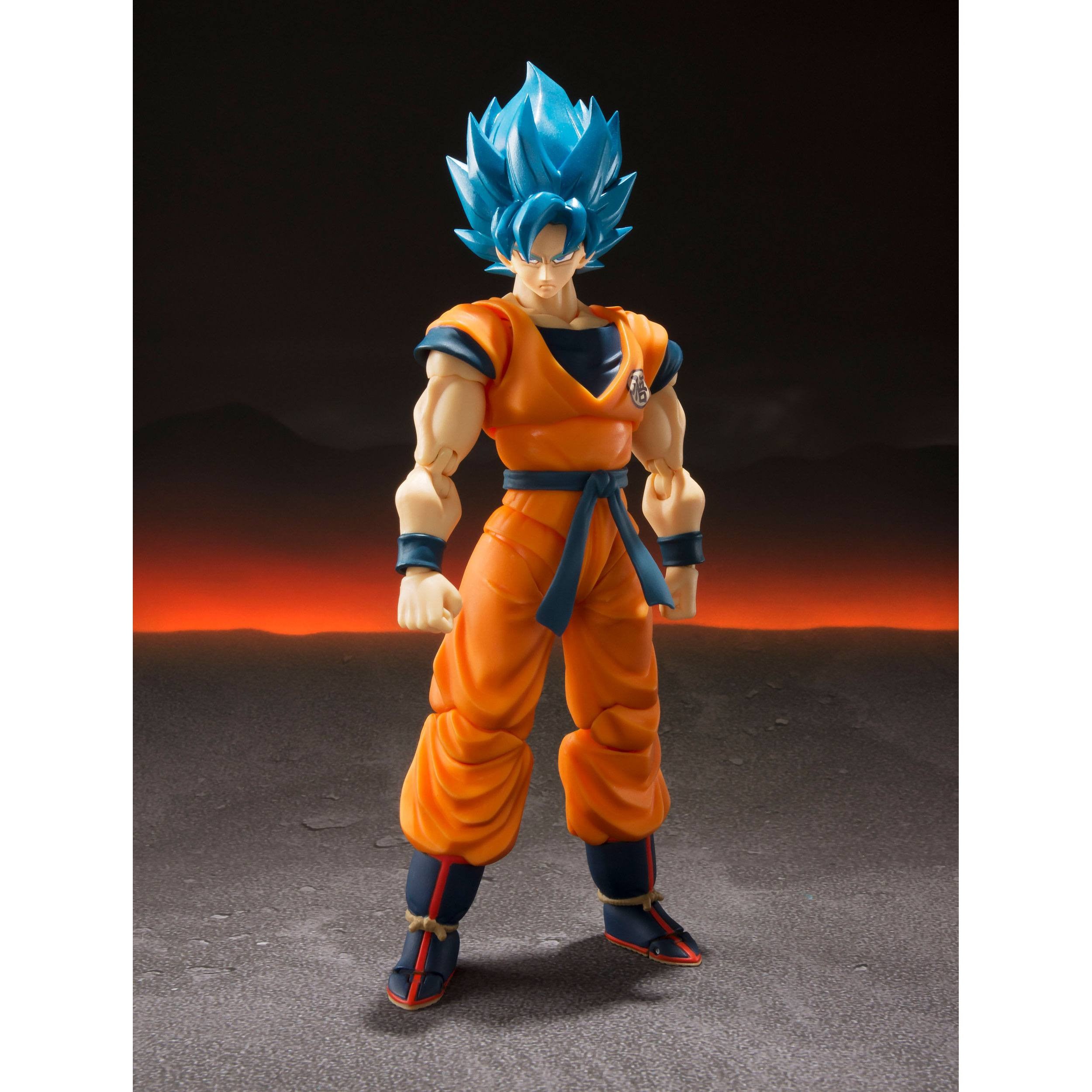 Dragon Ball Super Broly: SSGSS Son Goku-Actionfiguren-Bandai Tamashii Nations-Mighty Underground