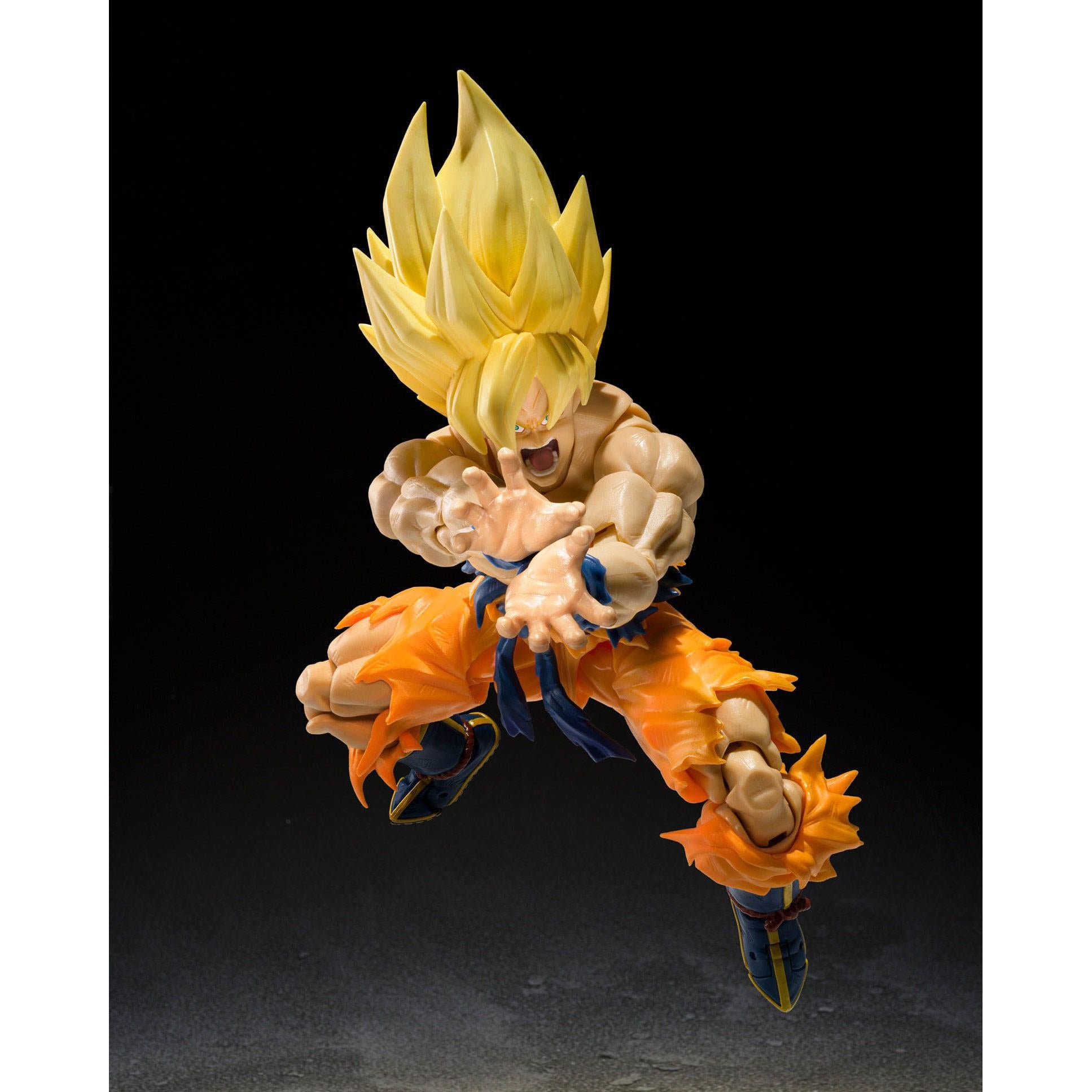 Dragon Ball: Super Saiyan Son Goku Legendary Super Saiyan (Best Selection)-Actionfiguren-Bandai Tamashii Nations-Mighty Underground