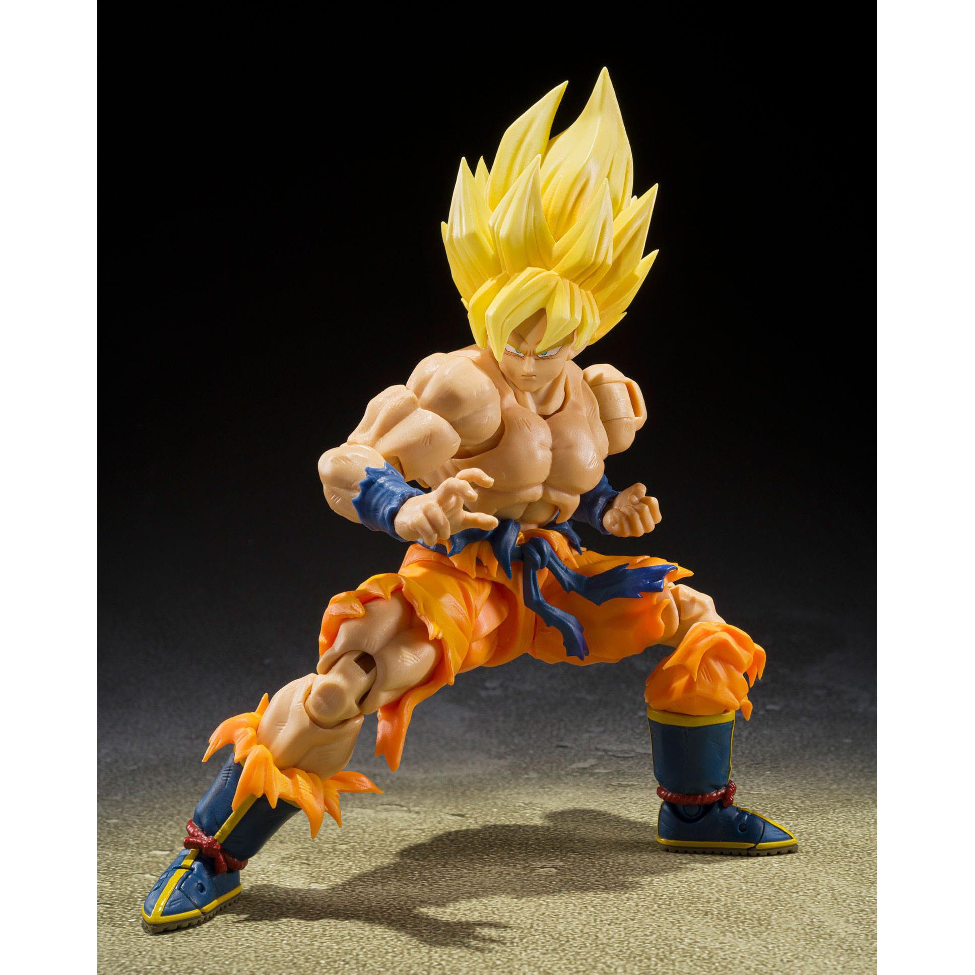 Dragon Ball: Super Saiyan Son Goku Legendary Super Saiyan (Best Selection)-Actionfiguren-Bandai Tamashii Nations-Mighty Underground