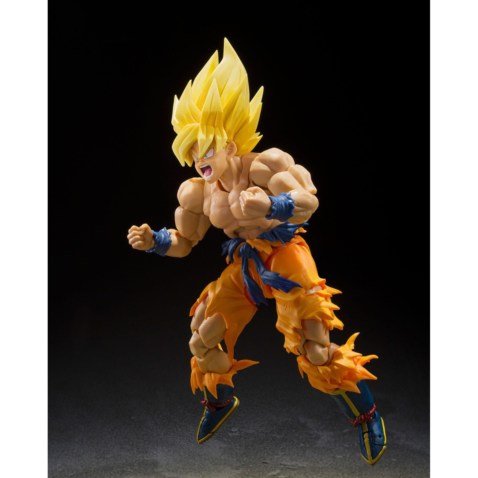 Dragon Ball: Super Saiyan Son Goku Legendary Super Saiyan (Best Selection)-Actionfiguren-Bandai Tamashii Nations-Mighty Underground