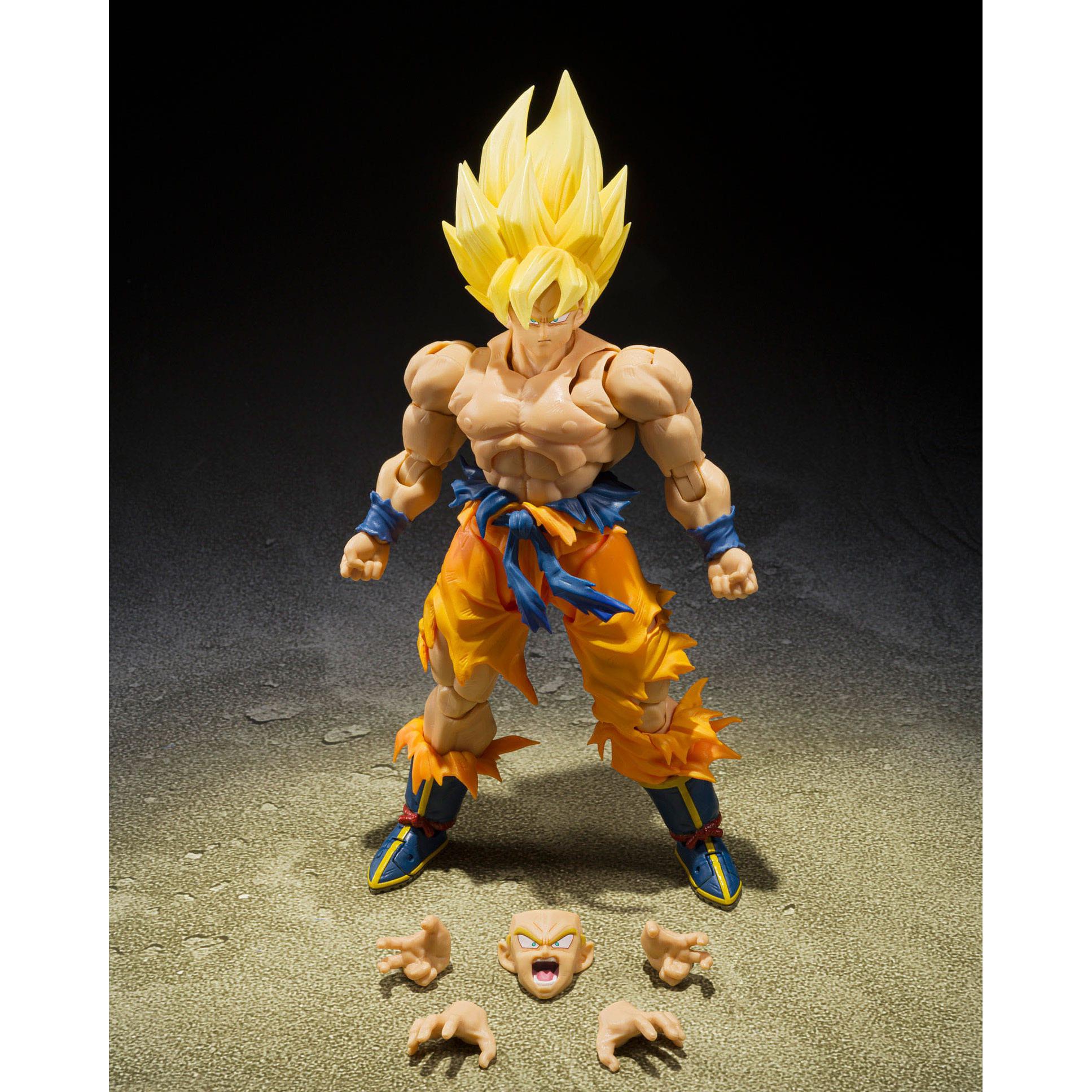 Dragon Ball: Super Saiyan Son Goku Legendary Super Saiyan (Best Selection)-Actionfiguren-Bandai Tamashii Nations-Mighty Underground